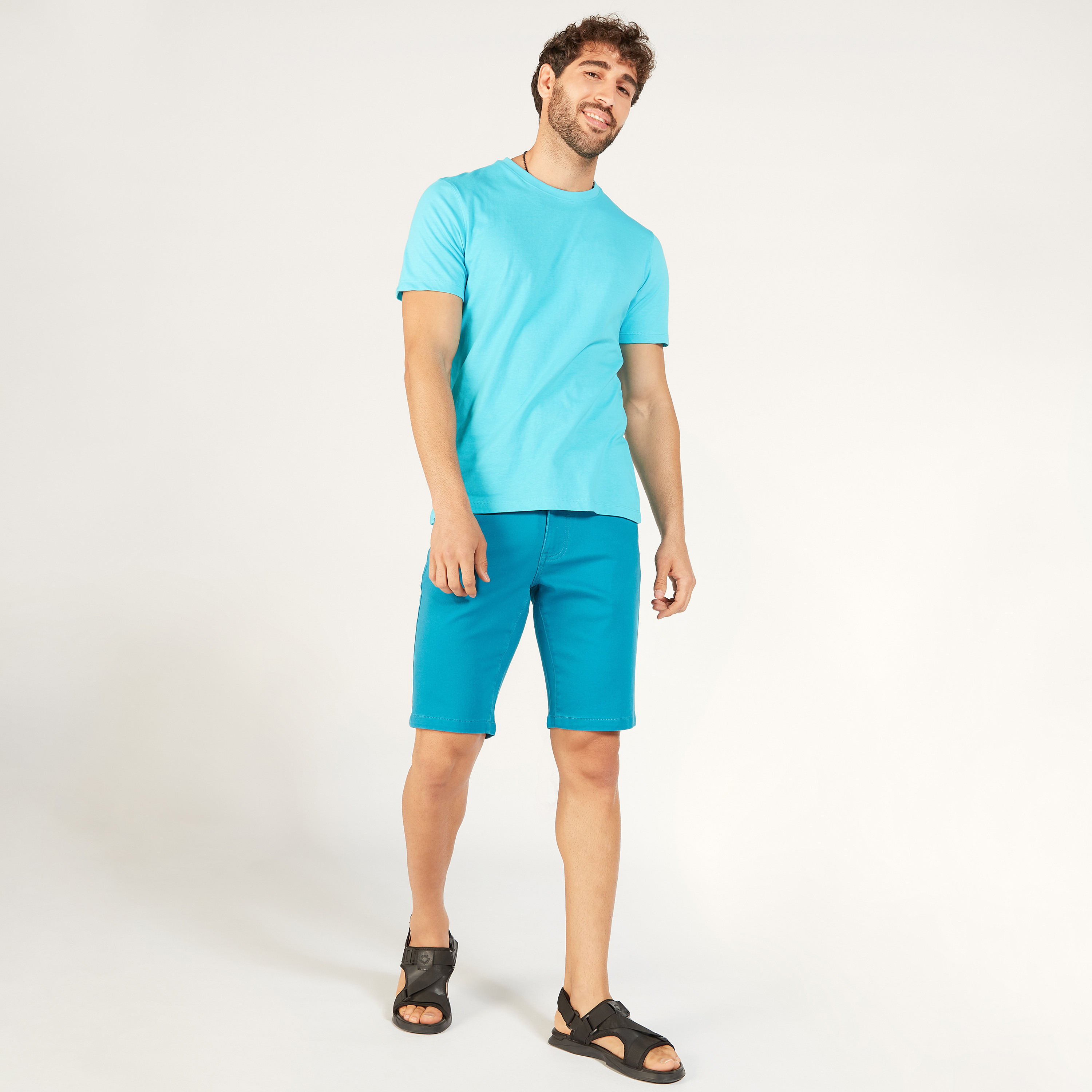 شورت سادة بجيوب وزر إغلاق-men-clothing-bottoms-shorts-image-22