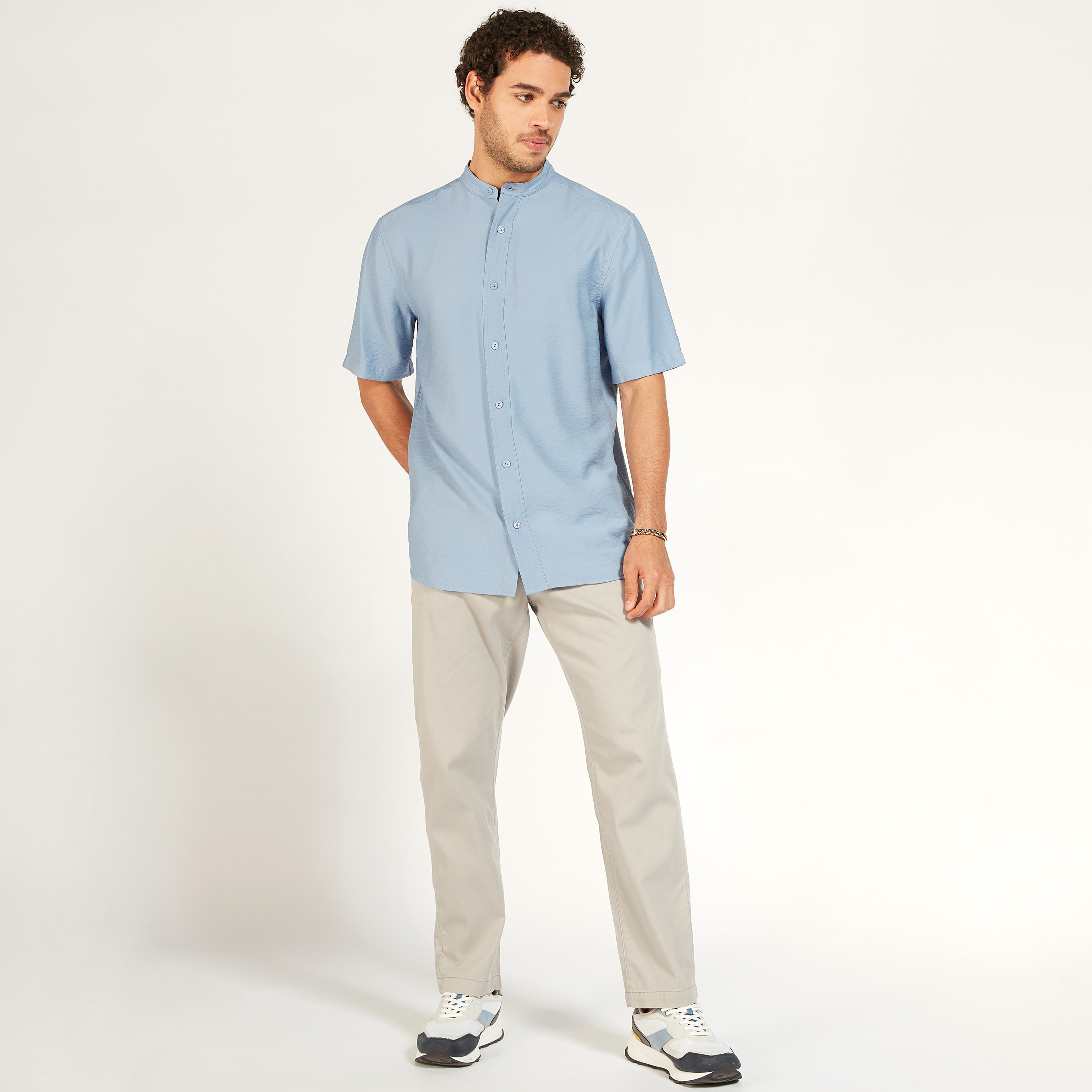 بنطلون شينو سادة بأزرار إغلاق-men-clothing-bottoms-trousersandchinos-chinos-image-10