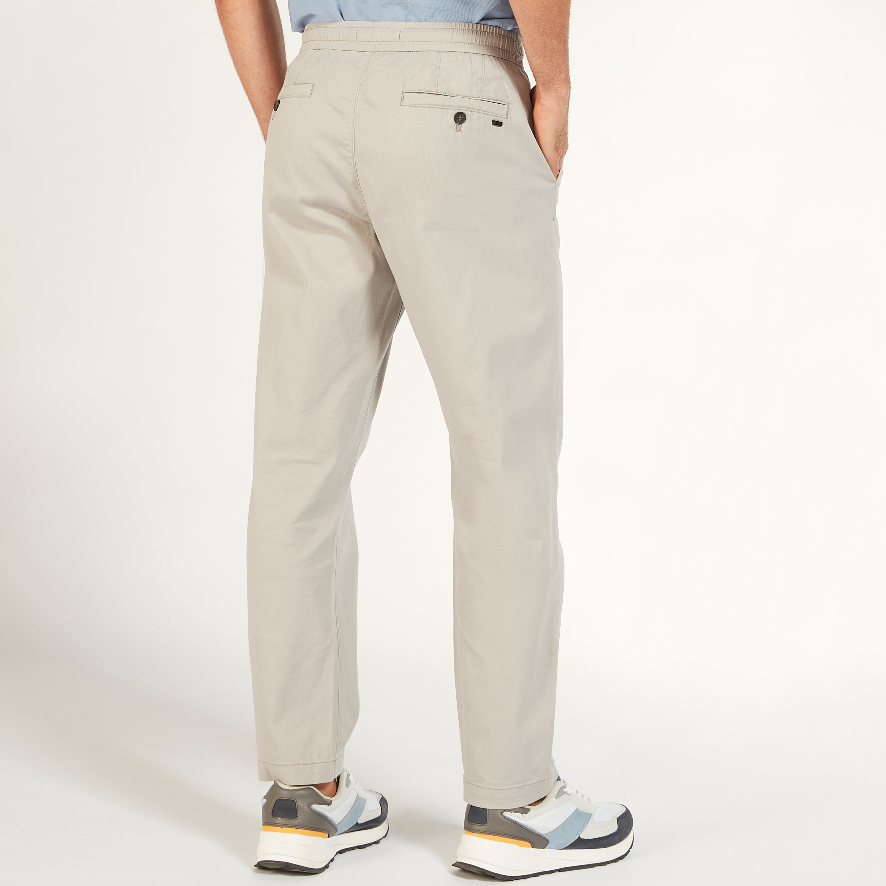 بنطلون شينو سادة بأزرار إغلاق-men-clothing-bottoms-trousersandchinos-chinos-image-12