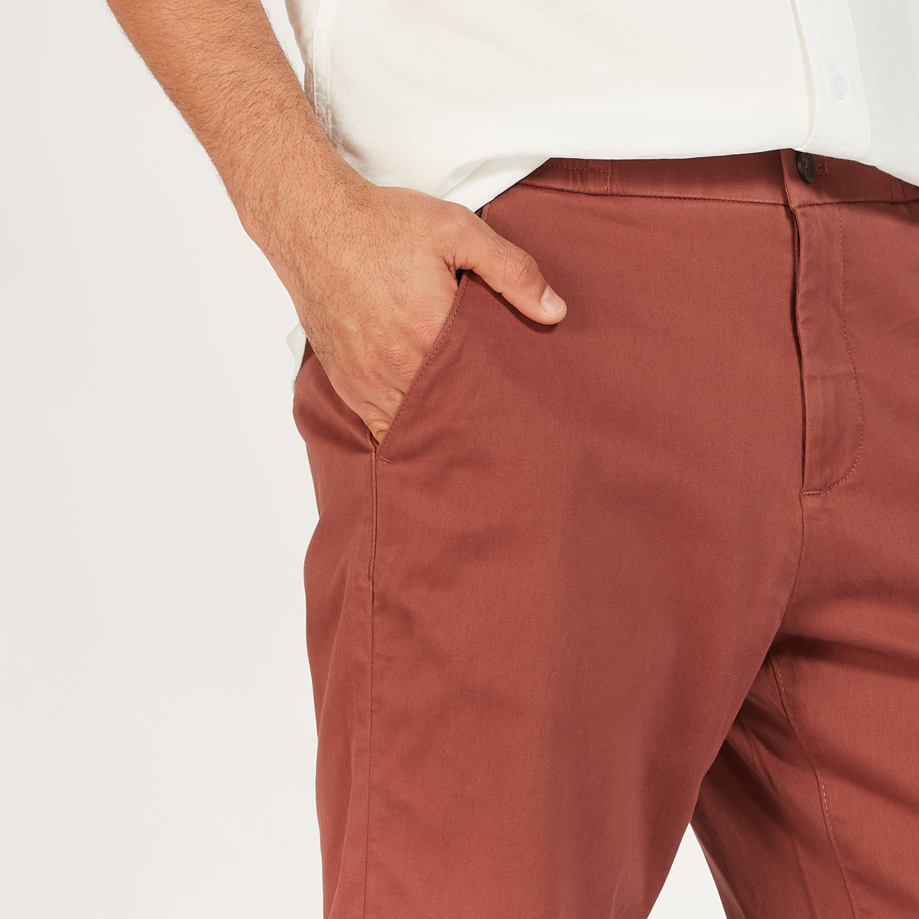 بنطلون شينو سادة بأزرار إغلاق-men-clothing-bottoms-trousersandchinos-chinos-image-15