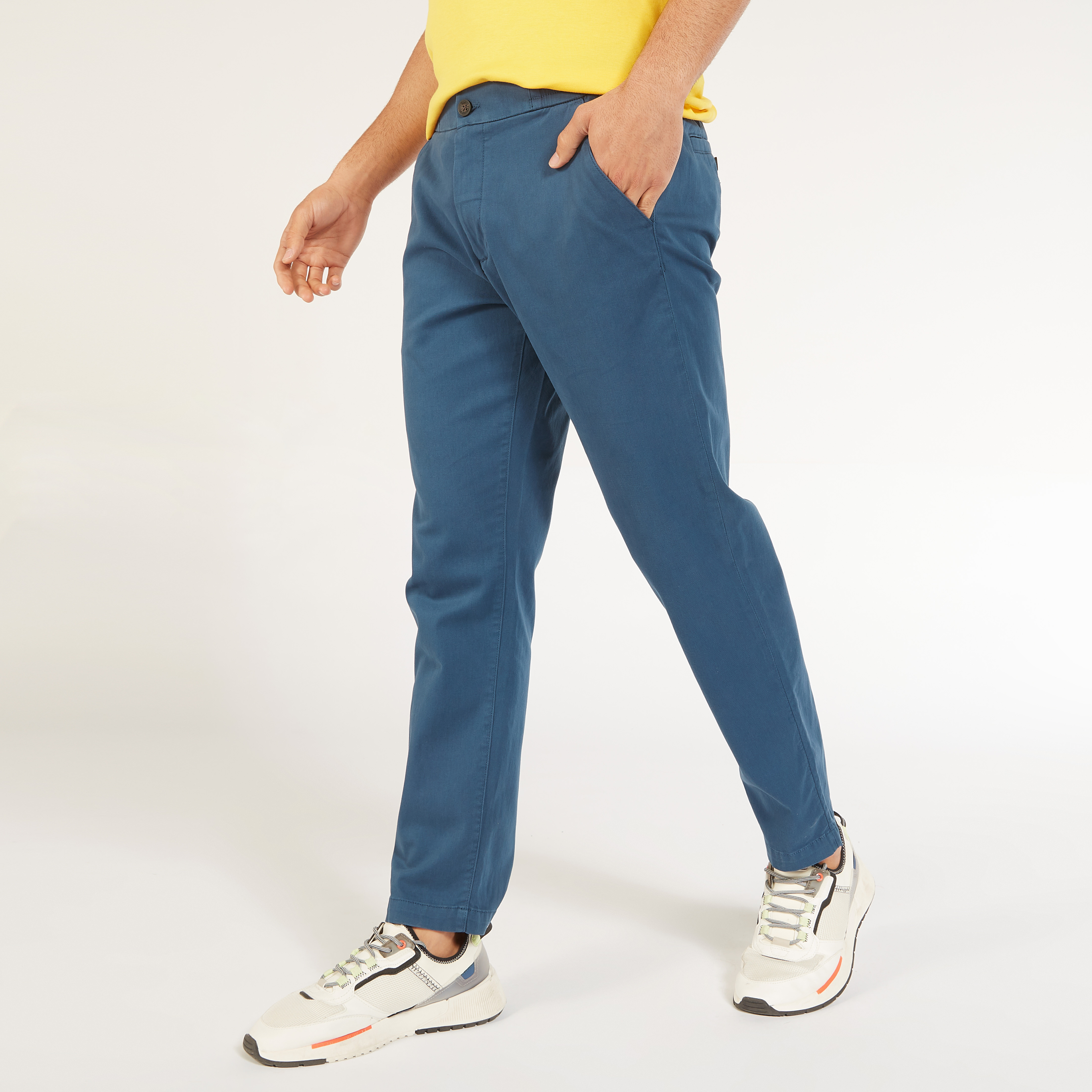 بنطلون شينو سادة بأزرار إغلاق-men-clothing-bottoms-trousersandchinos-chinos-image-17