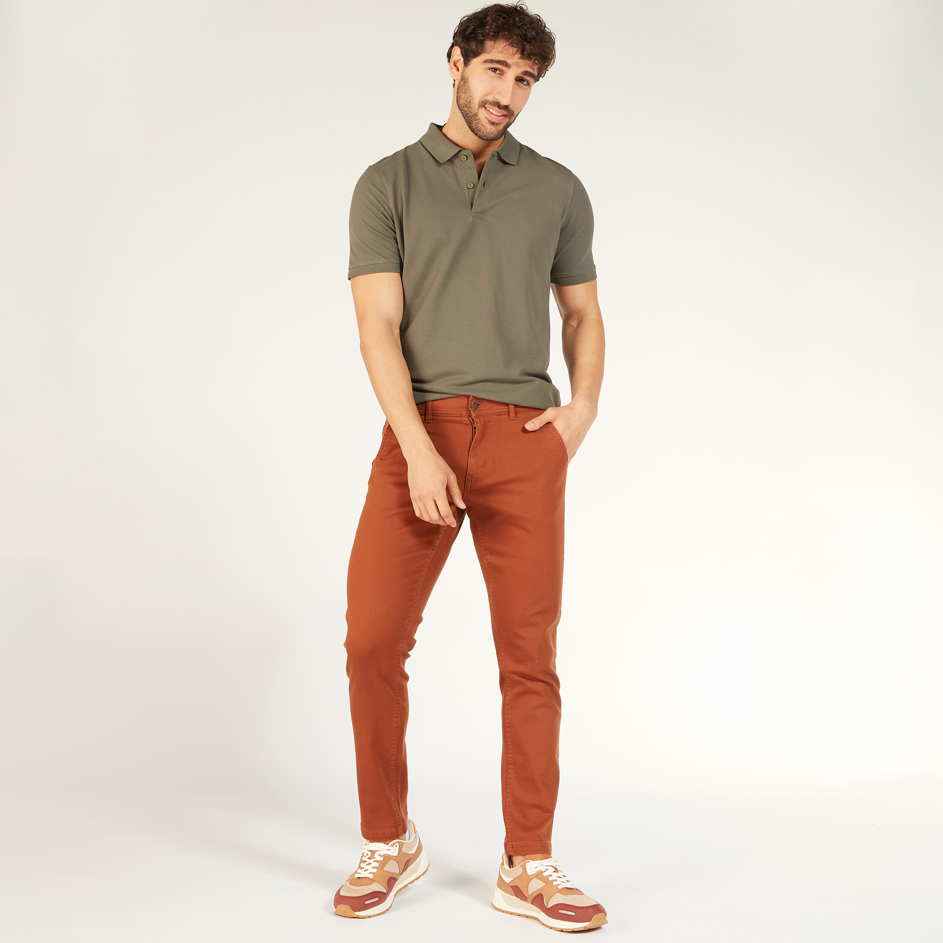 Solid Slim Fit Trousers with Pockets and Button Closure-men-clothing-bottoms-trousersandchinos-trousers-image-19