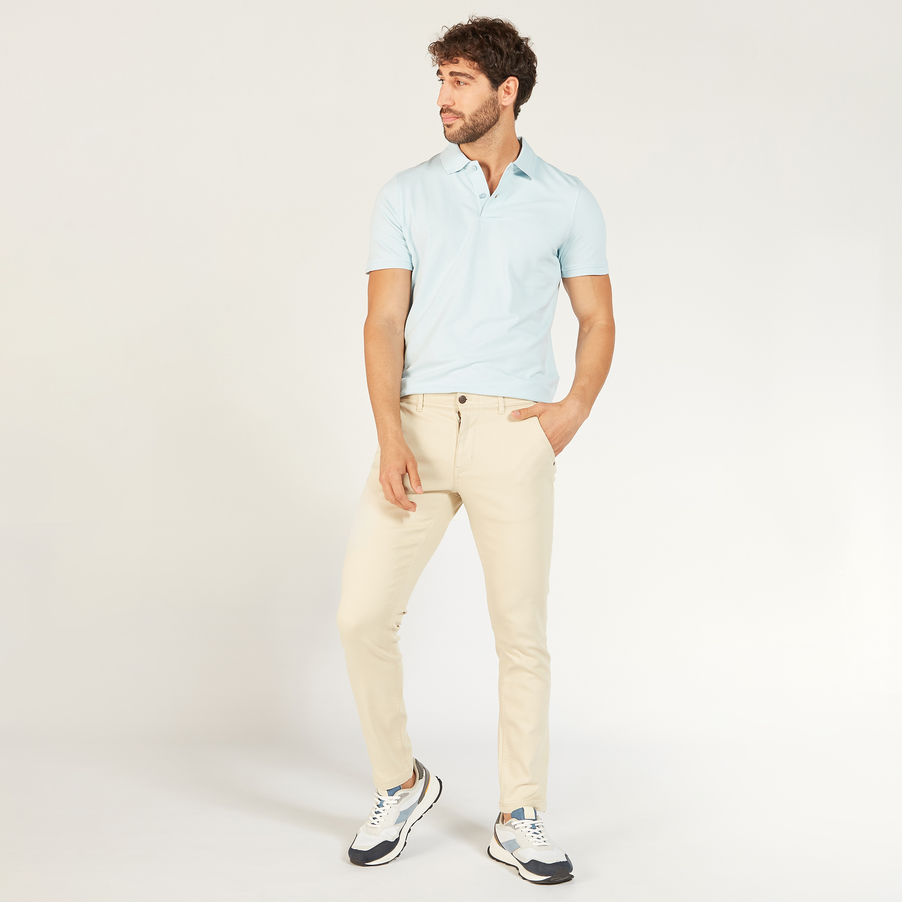 Solid Slim Fit Trousers with Pockets and Button Closure-men-clothing-bottoms-trousersandchinos-trousers-image-23