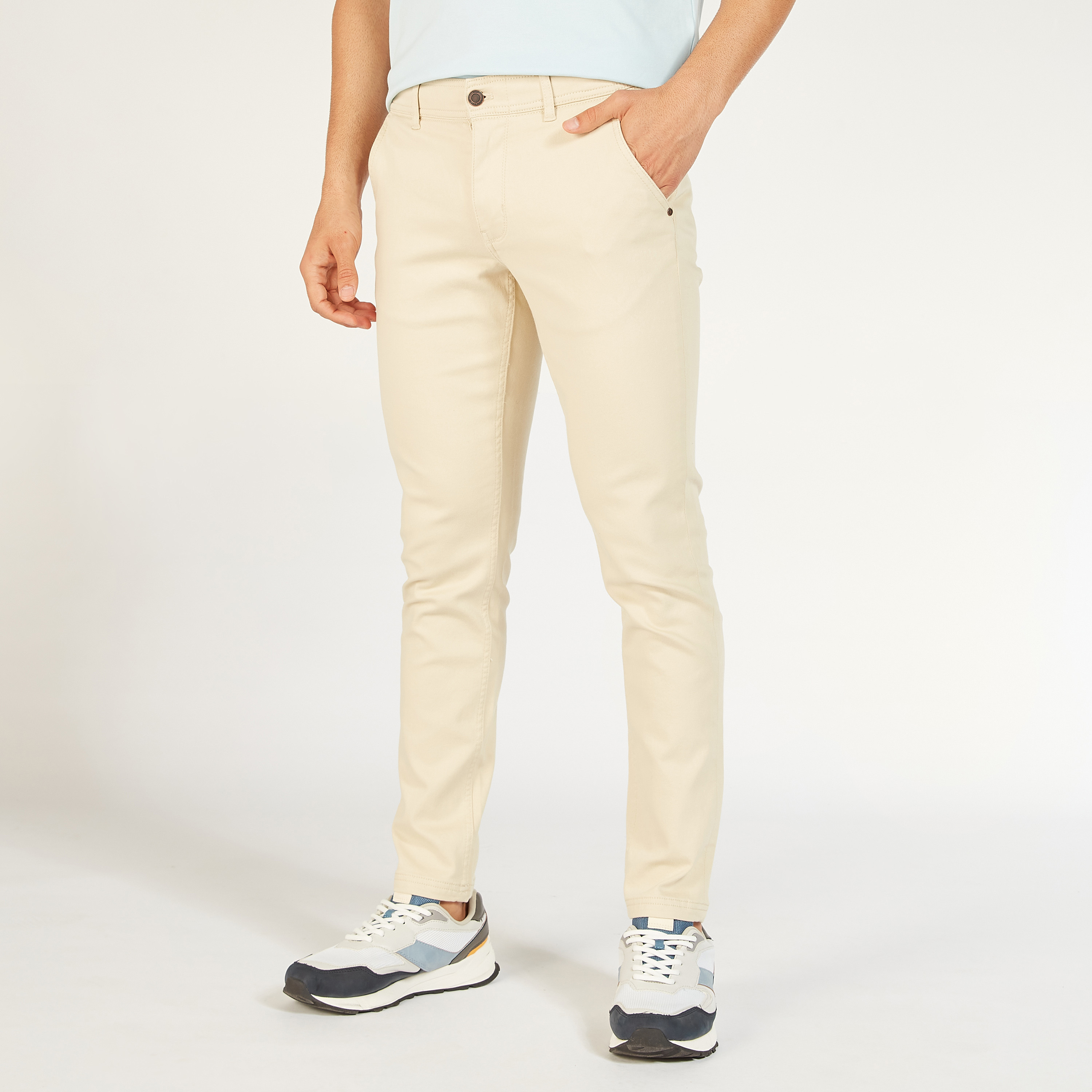 Solid Slim Fit Trousers with Pockets and Button Closure-men-clothing-bottoms-trousersandchinos-trousers-image-26