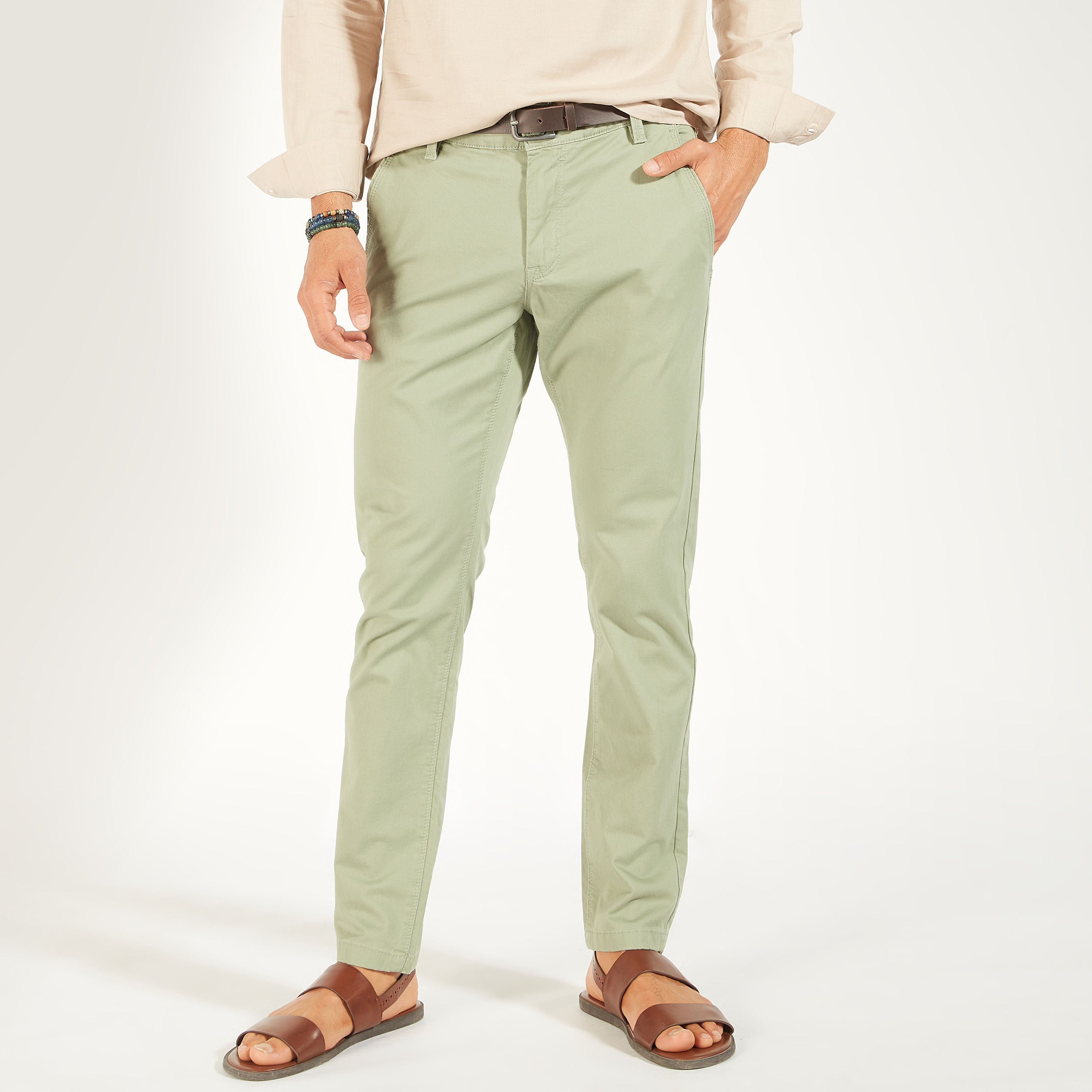 Solid Chino with Button Closure and Pockets-men-clothing-trousersandchinos-chinos-image-2