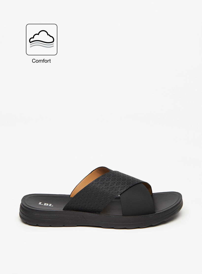 صندل مريح سهل الارتداء بارز الملمس للرجال من إل بي إل من شوإكسبريس-men-shoes-sandals-image-2
