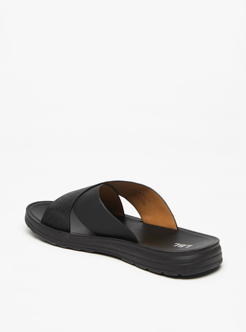 صندل مريح سهل الارتداء بارز الملمس للرجال من إل بي إل من شوإكسبريس-men-shoes-sandals-image-3