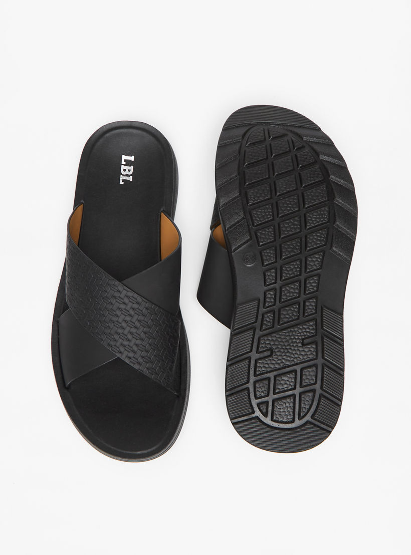 صندل مريح سهل الارتداء بارز الملمس للرجال من إل بي إل من شوإكسبريس-men-shoes-sandals-image-4