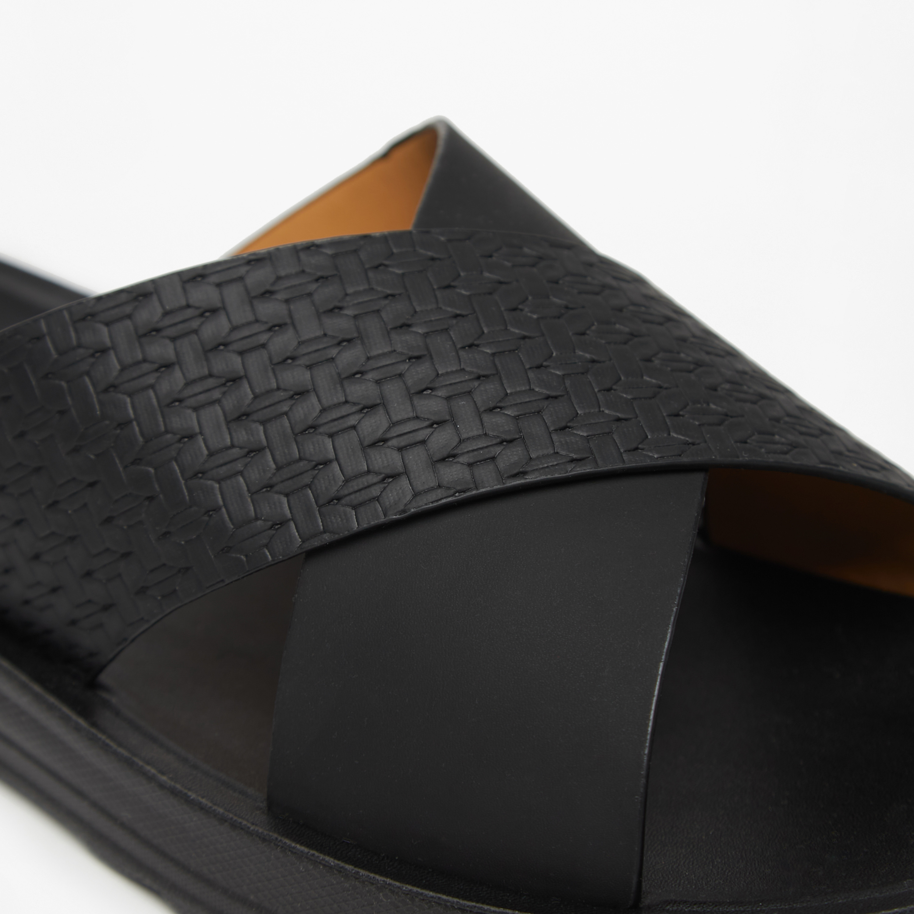 صندل مريح سهل الارتداء بارز الملمس للرجال من إل بي إل من شوإكسبريس-men-shoes-sandals-image-5