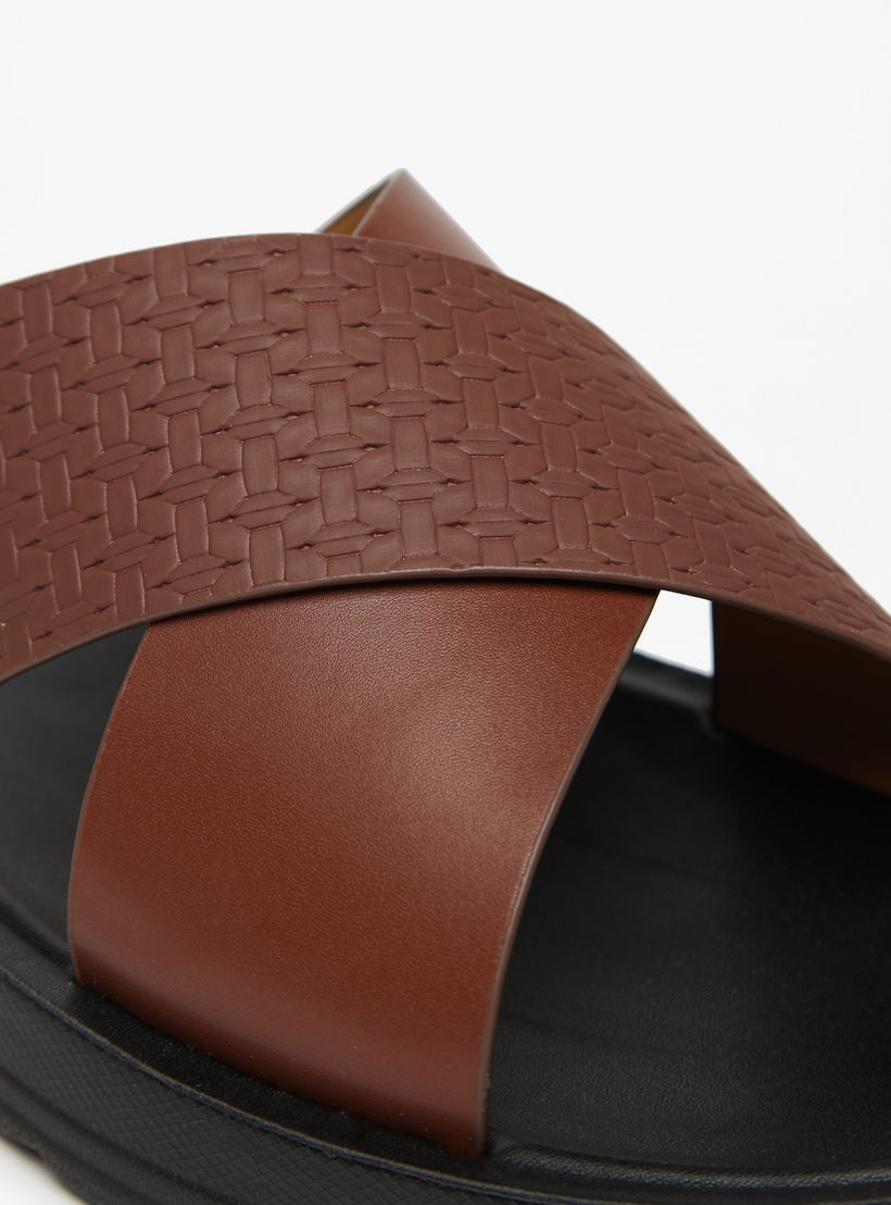 صندل مريح سهل الارتداء بارز الملمس للرجال من إل بي إل من شوإكسبريس-men-shoes-sandals-image-5