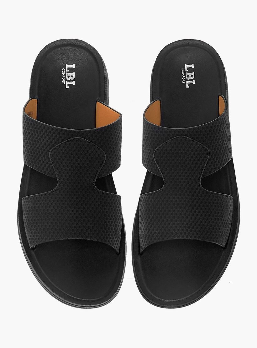 صندل عربي مريح سهل الارتداء بارز الملمس من إل بي إل من شو إكسبرس-men-shoes-sandals-image-1