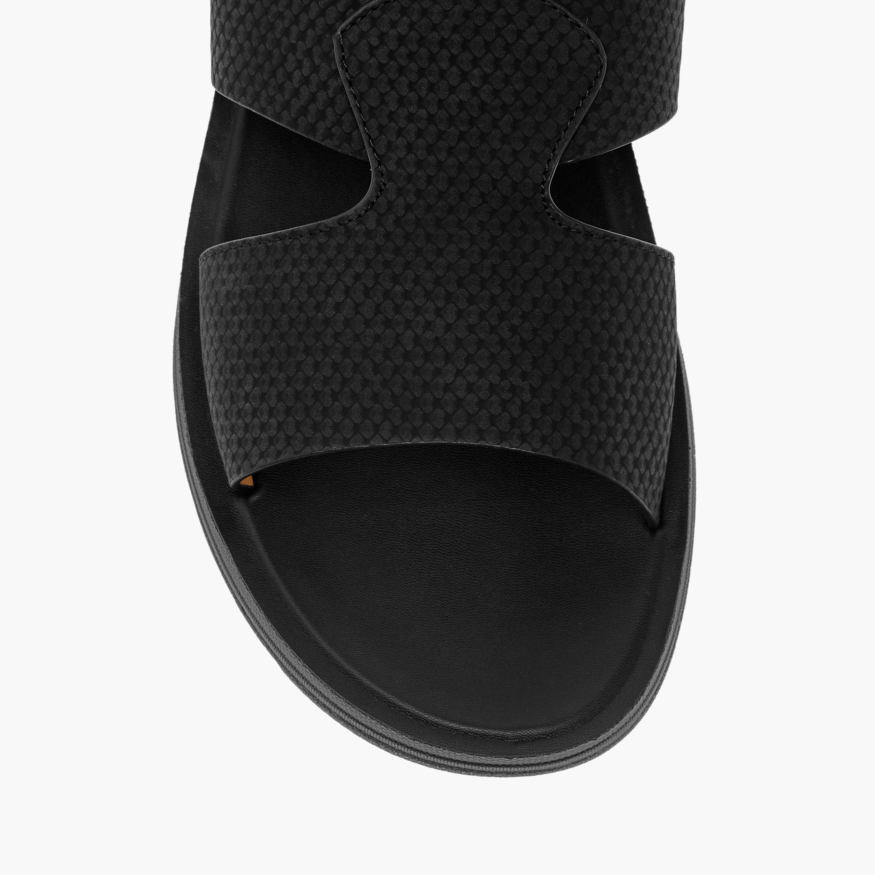 صندل عربي مريح سهل الارتداء بارز الملمس من إل بي إل من شو إكسبرس-men-shoes-sandals-image-3