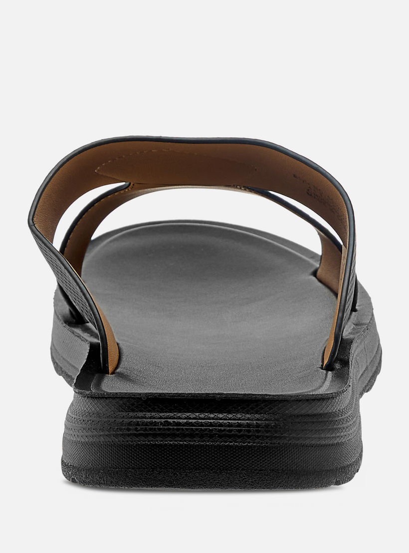 صندل عربي مريح سهل الارتداء بارز الملمس من إل بي إل من شو إكسبرس-men-shoes-sandals-image-4