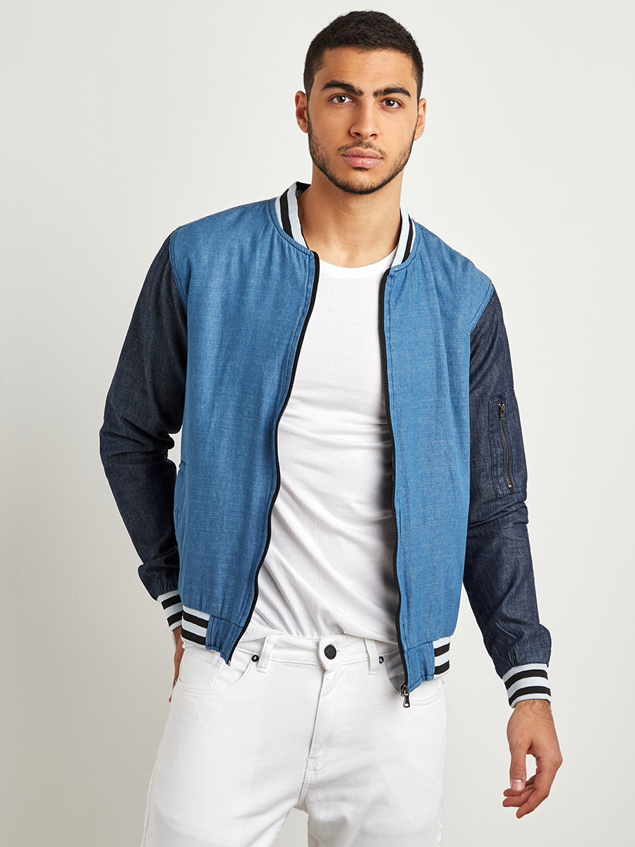 جاكيت دنيم بنمط كتل الألوان-men-clothing-jacketsandblazers-jackets-image-1