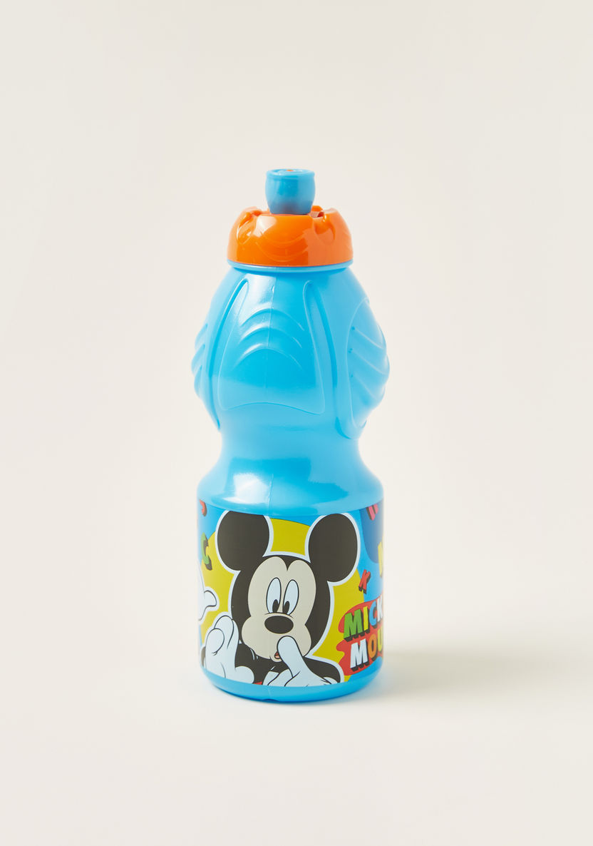 Disney Mickey Mouse Print Sports Bottle - 400 ml-Mealtime Essentials-image-0