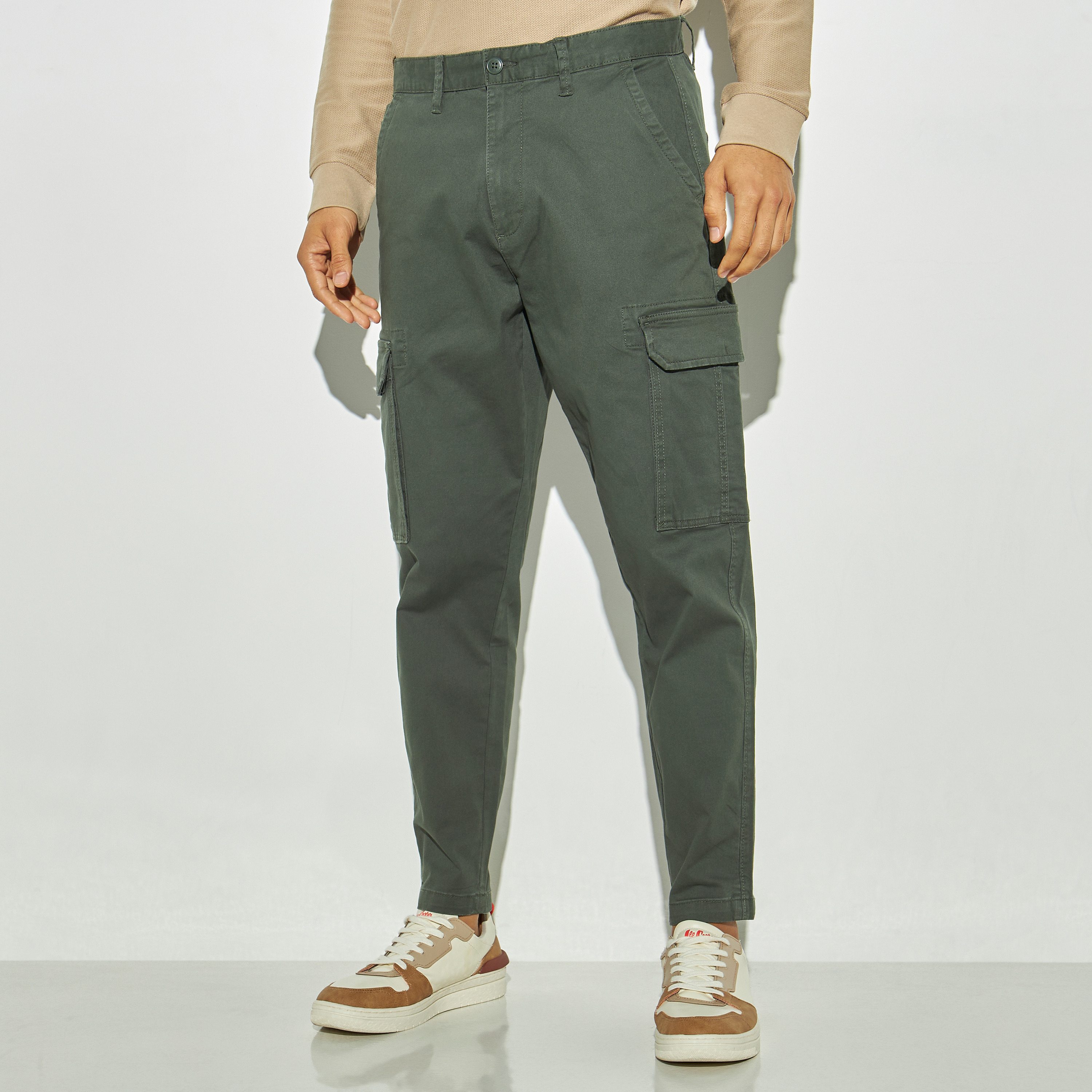 AKARMY Men's Casual Relaxed Fit Cargo Pants, India | Ubuy