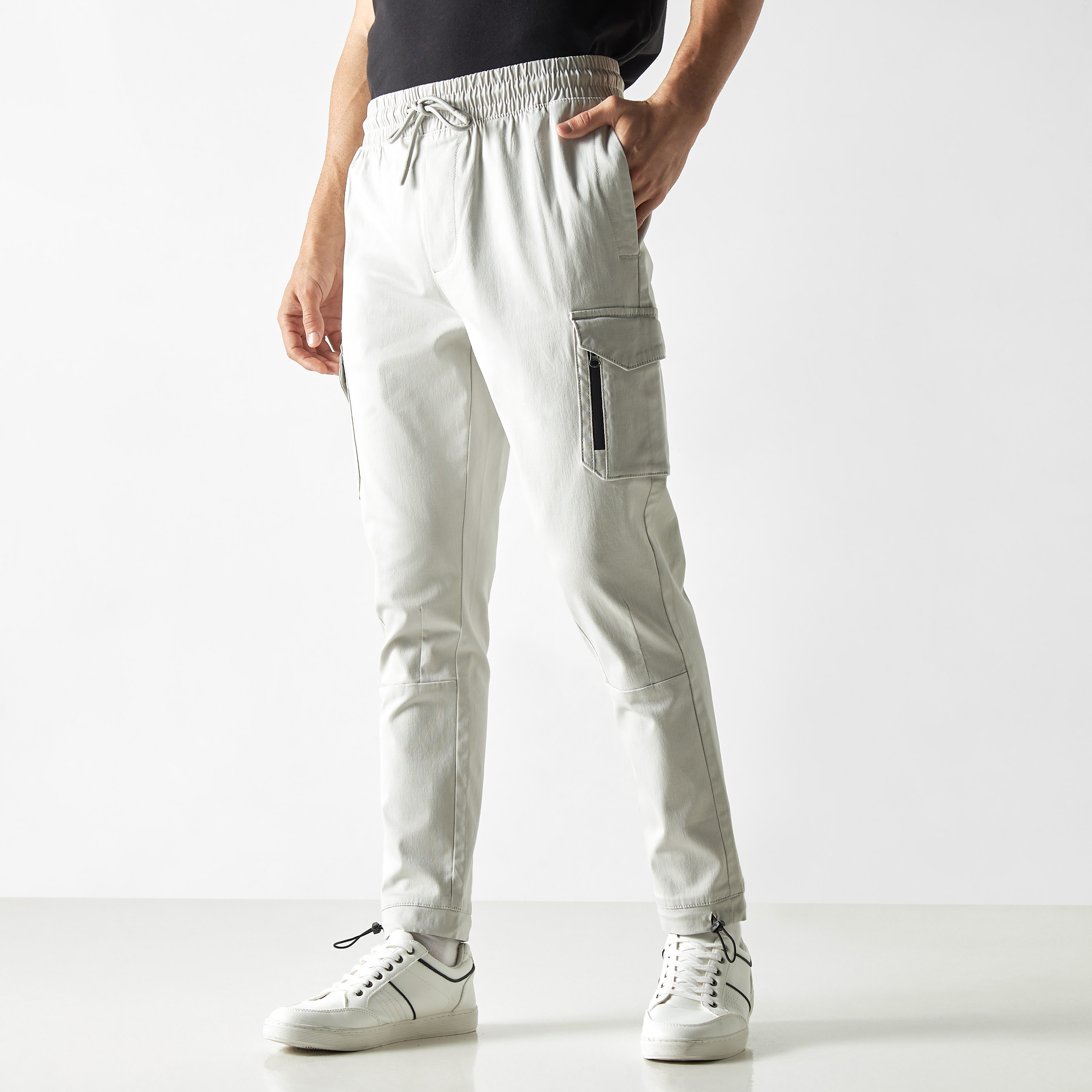 Loose fit cargo joggers sale