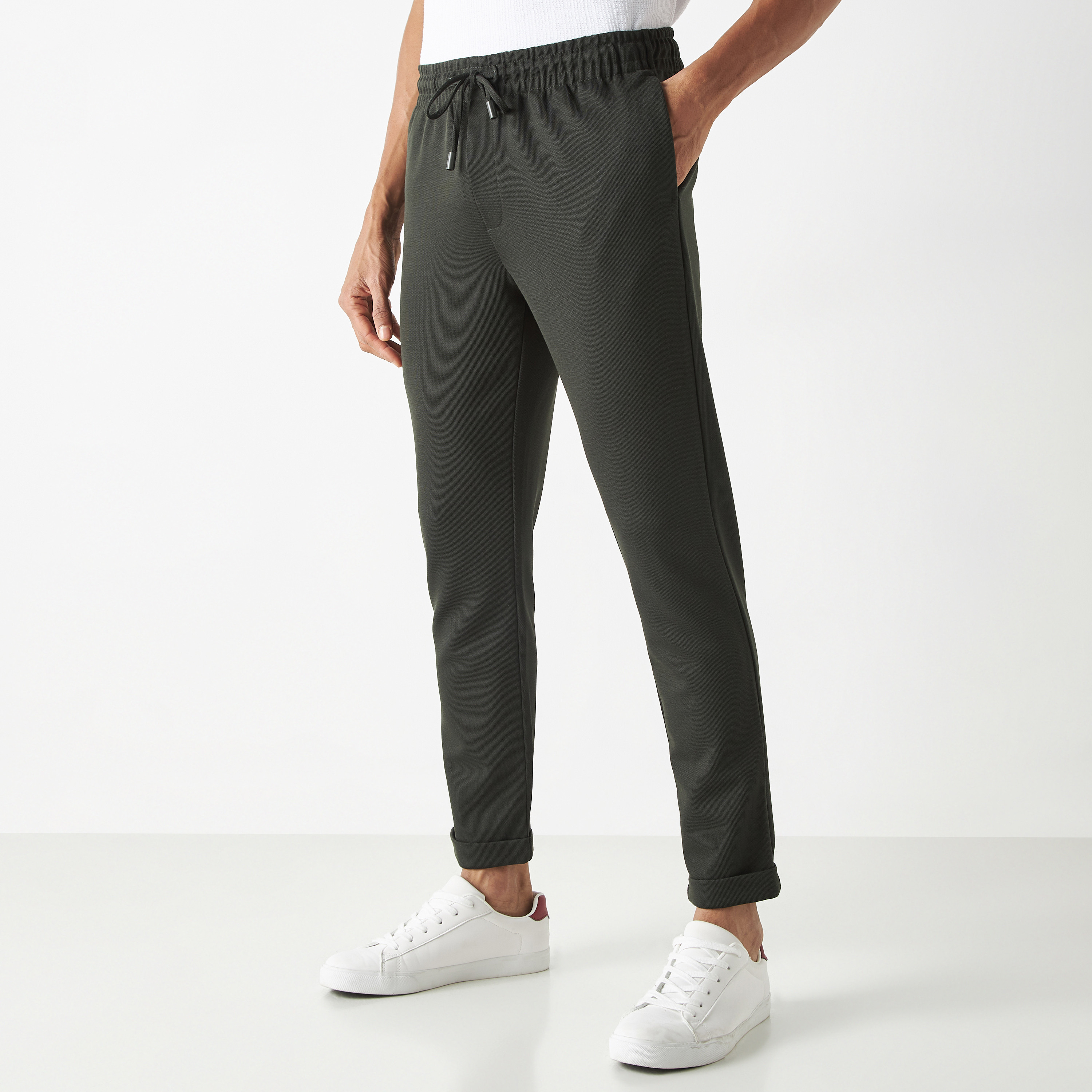 Narrow fit sale pants