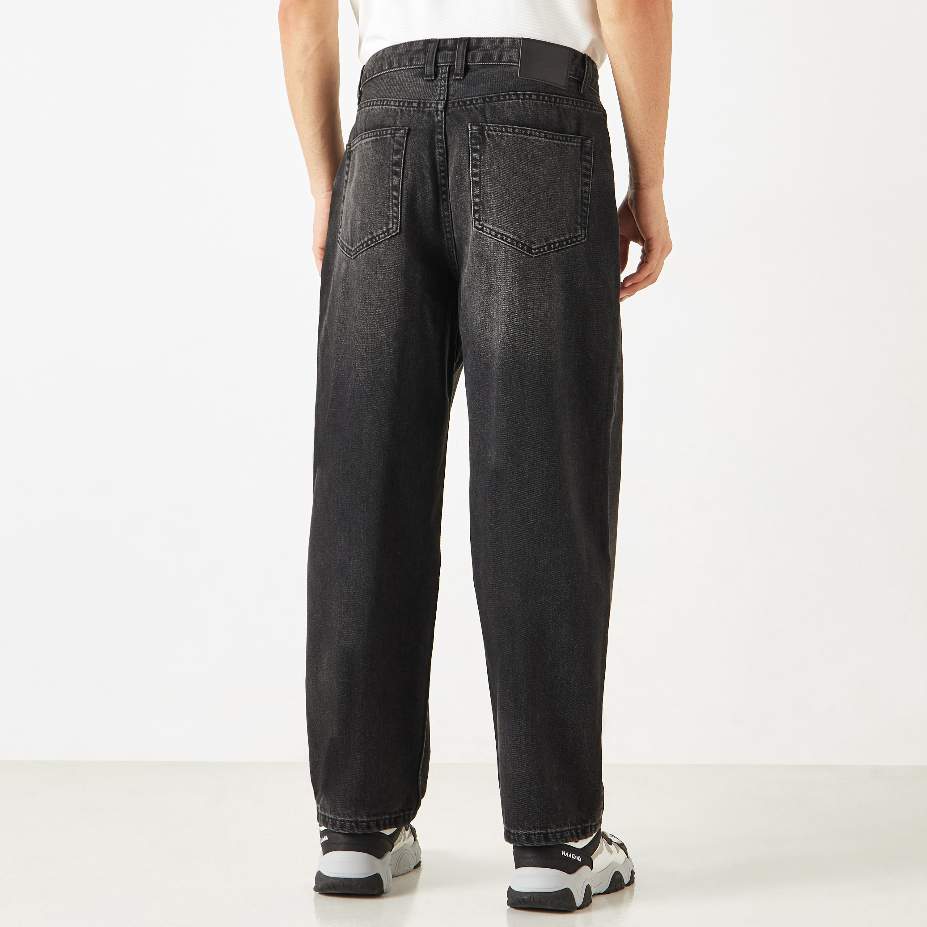 Emperor Solid Wide Leg Jeans with Pockets-men-clothing-bottoms-jeans-image-3