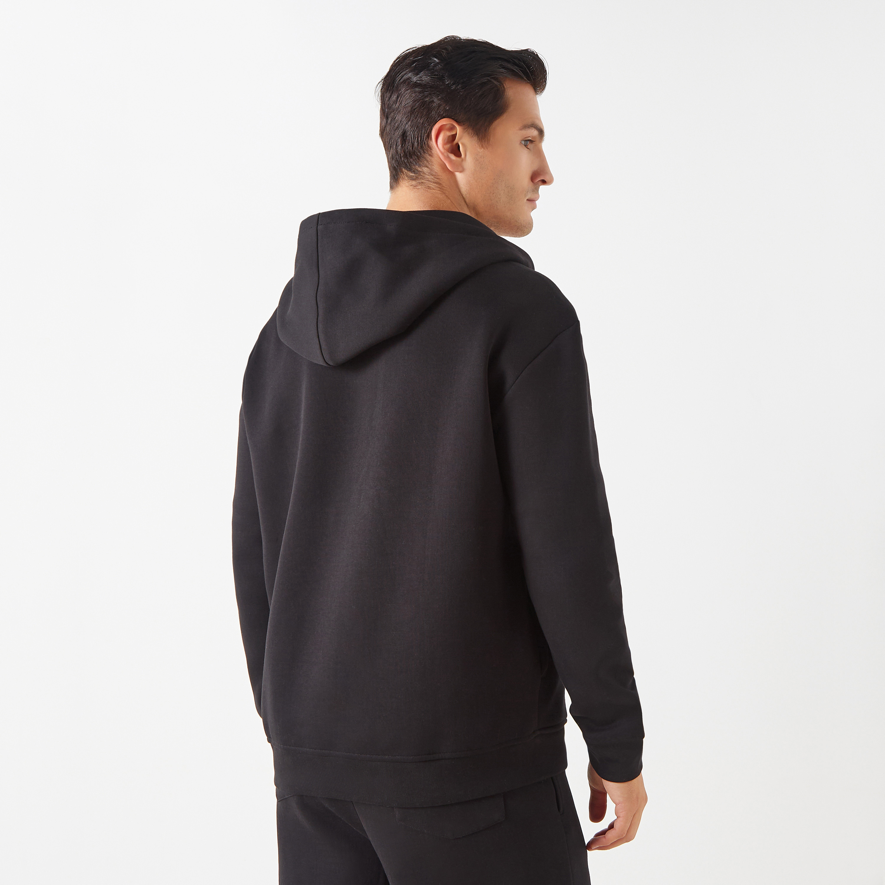 エンフオルドSOLID HOODIE Port & Co Essential Fleece Full-Zip Hooded Sweatshirt