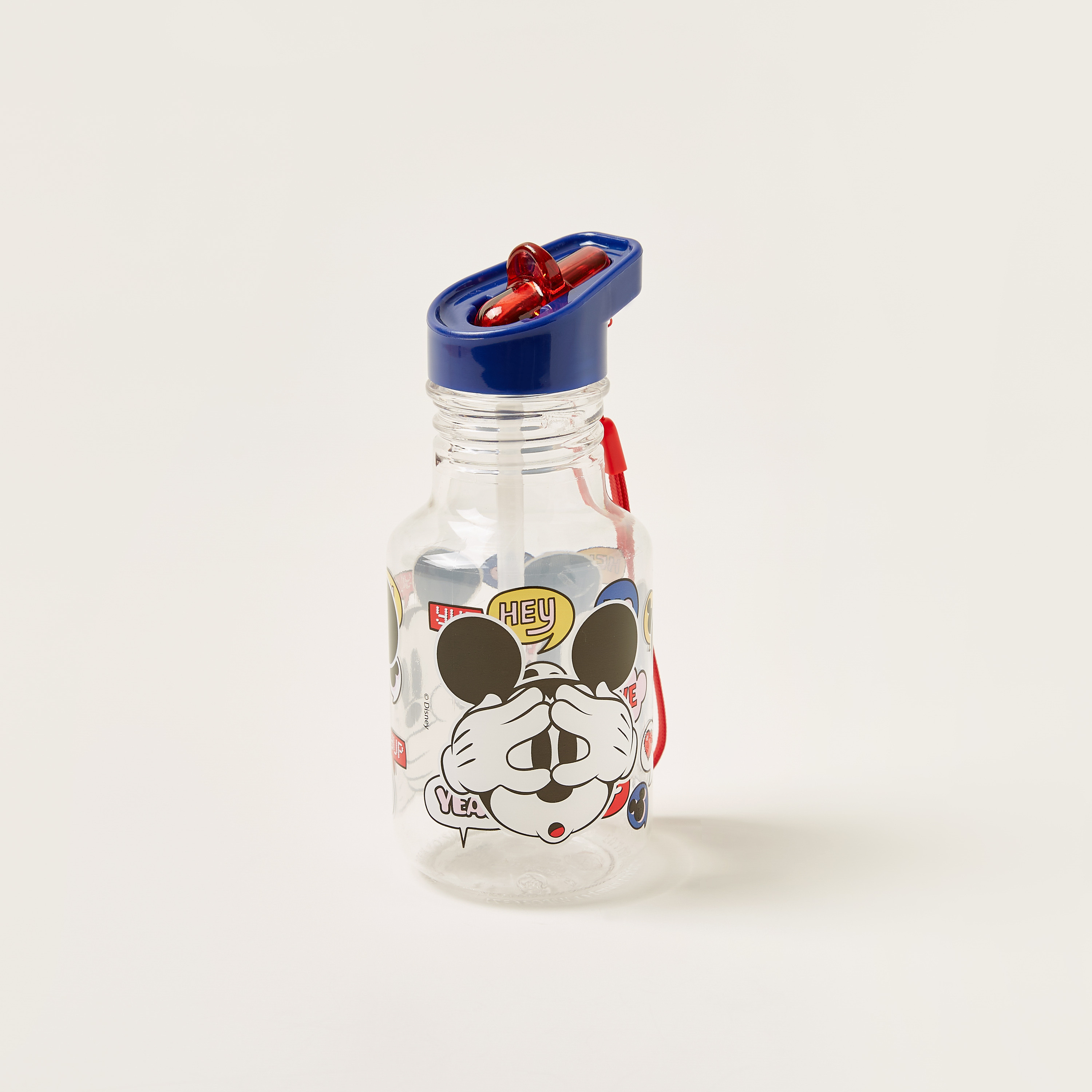 Disney Mickey Mouse Print Tritan Bottle - 370 ml-baby-feeding-mealtimeessentials-image-1