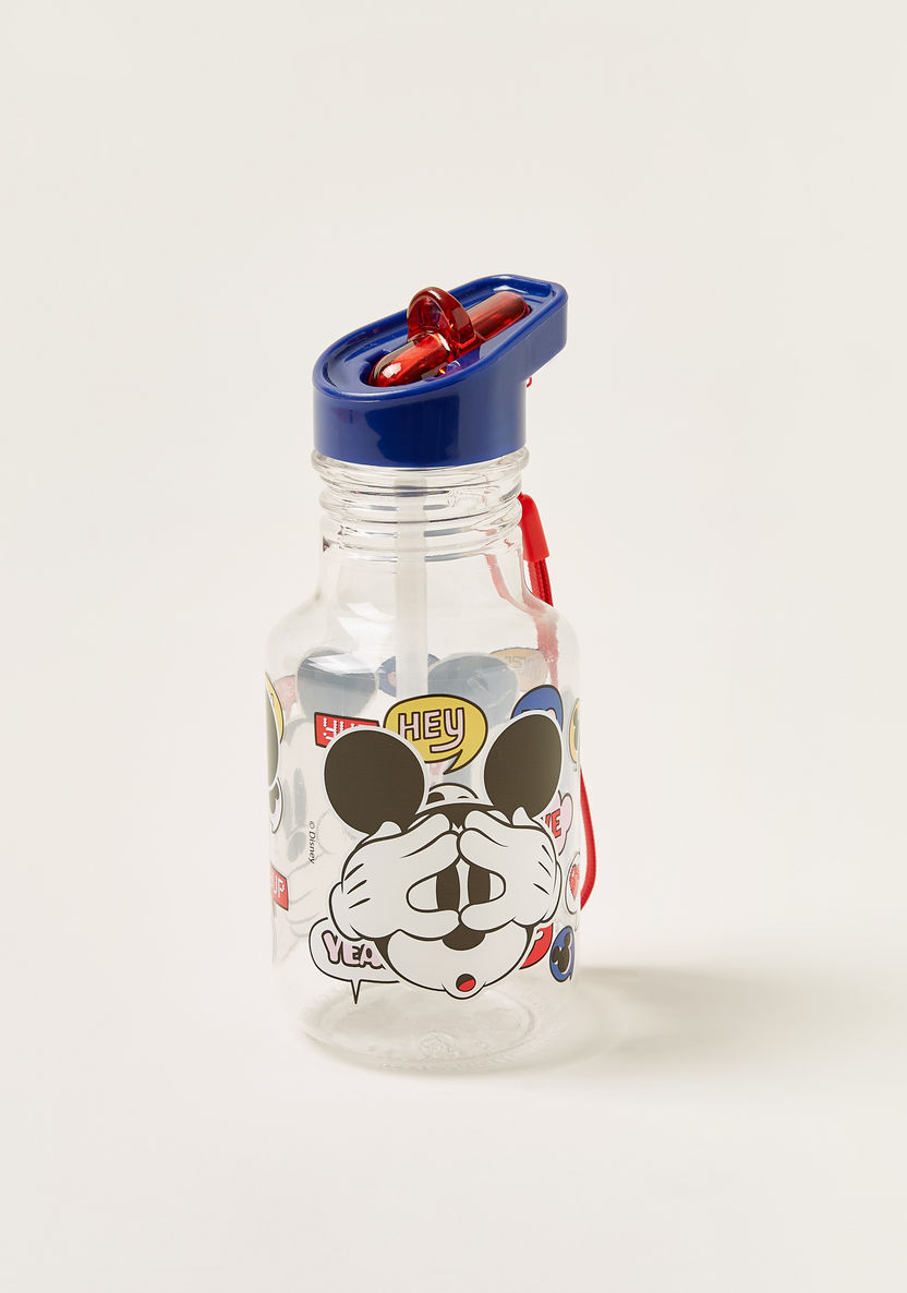 Disney Mickey Mouse Print Tritan Bottle - 370 ml-Mealtime Essentials-image-0