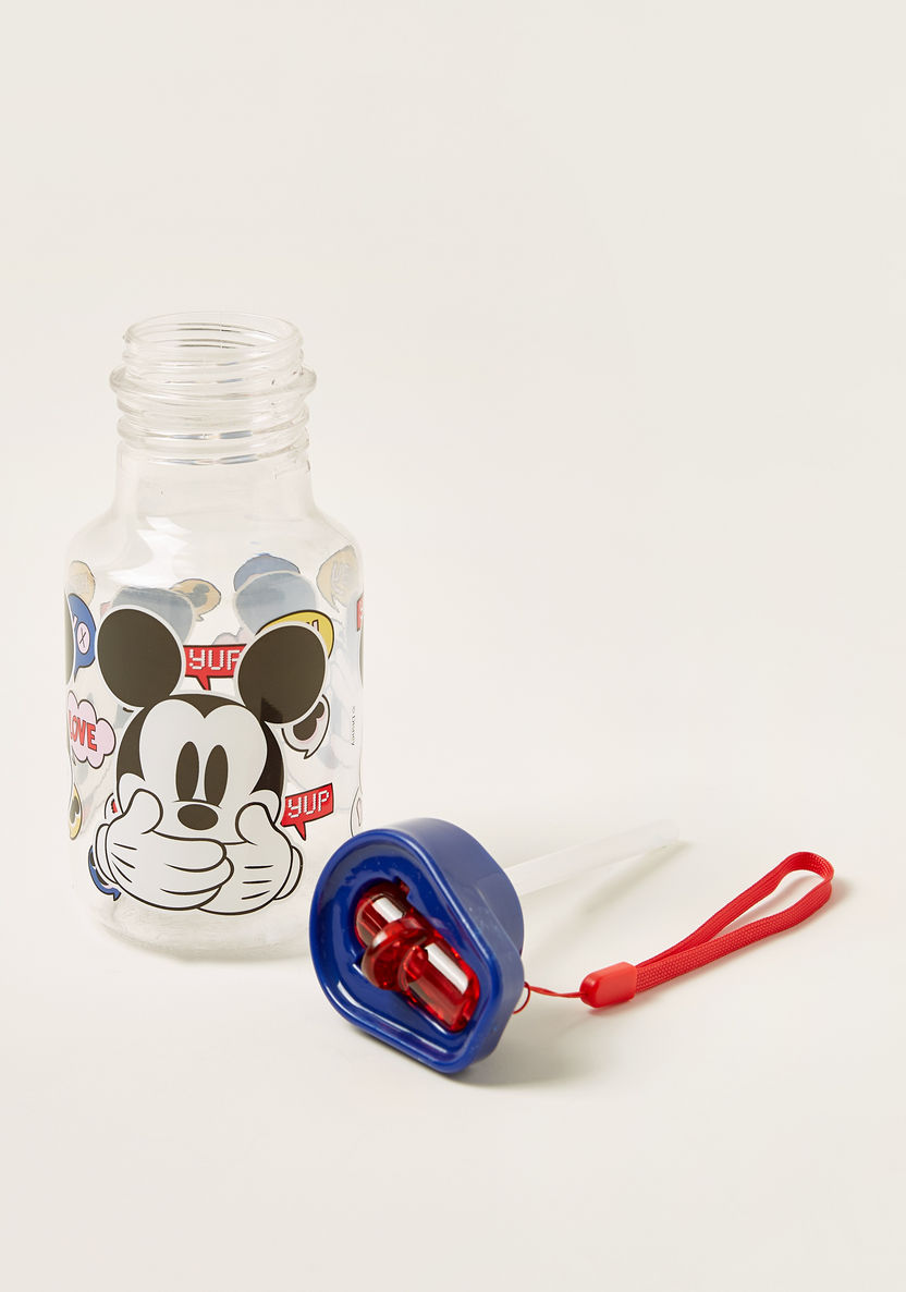 Disney Mickey Mouse Print Tritan Bottle - 370 ml-Mealtime Essentials-image-3