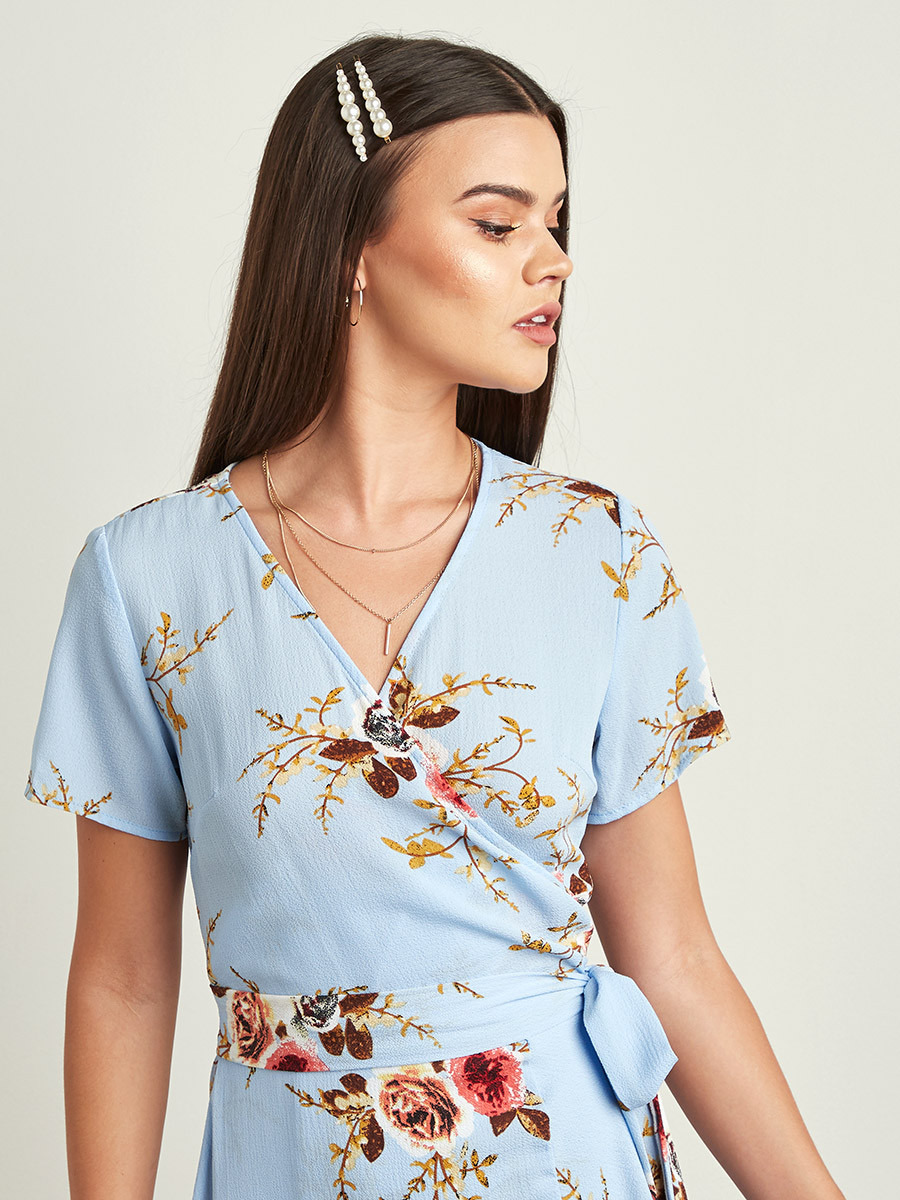 فستان طويل بطبعات الورود برباط خصر من ستايلي-women-clothing-dresses-image-5