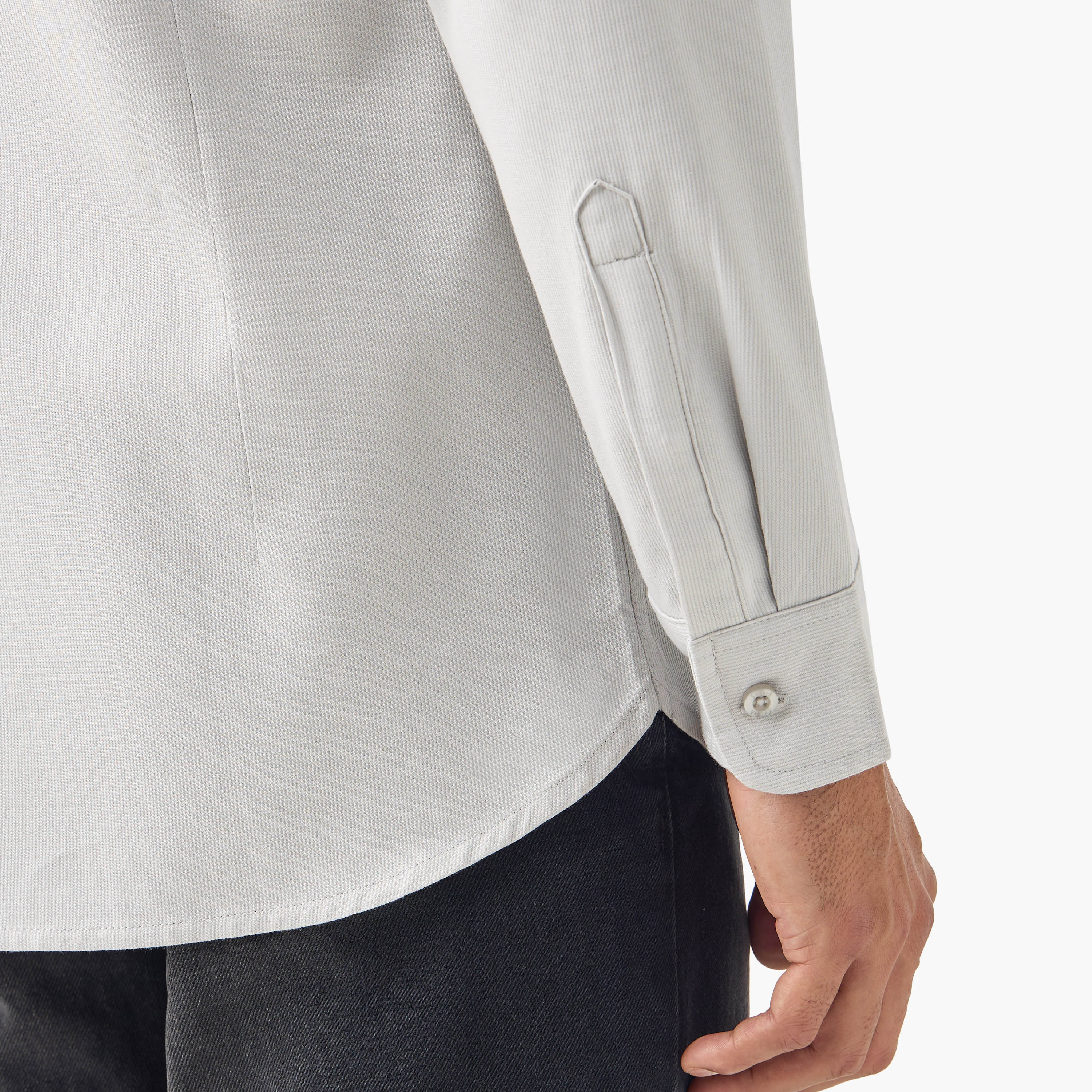 قميص بقصة عادية وياقة وأكمام طويلة-men-clothing-shirts-image-10