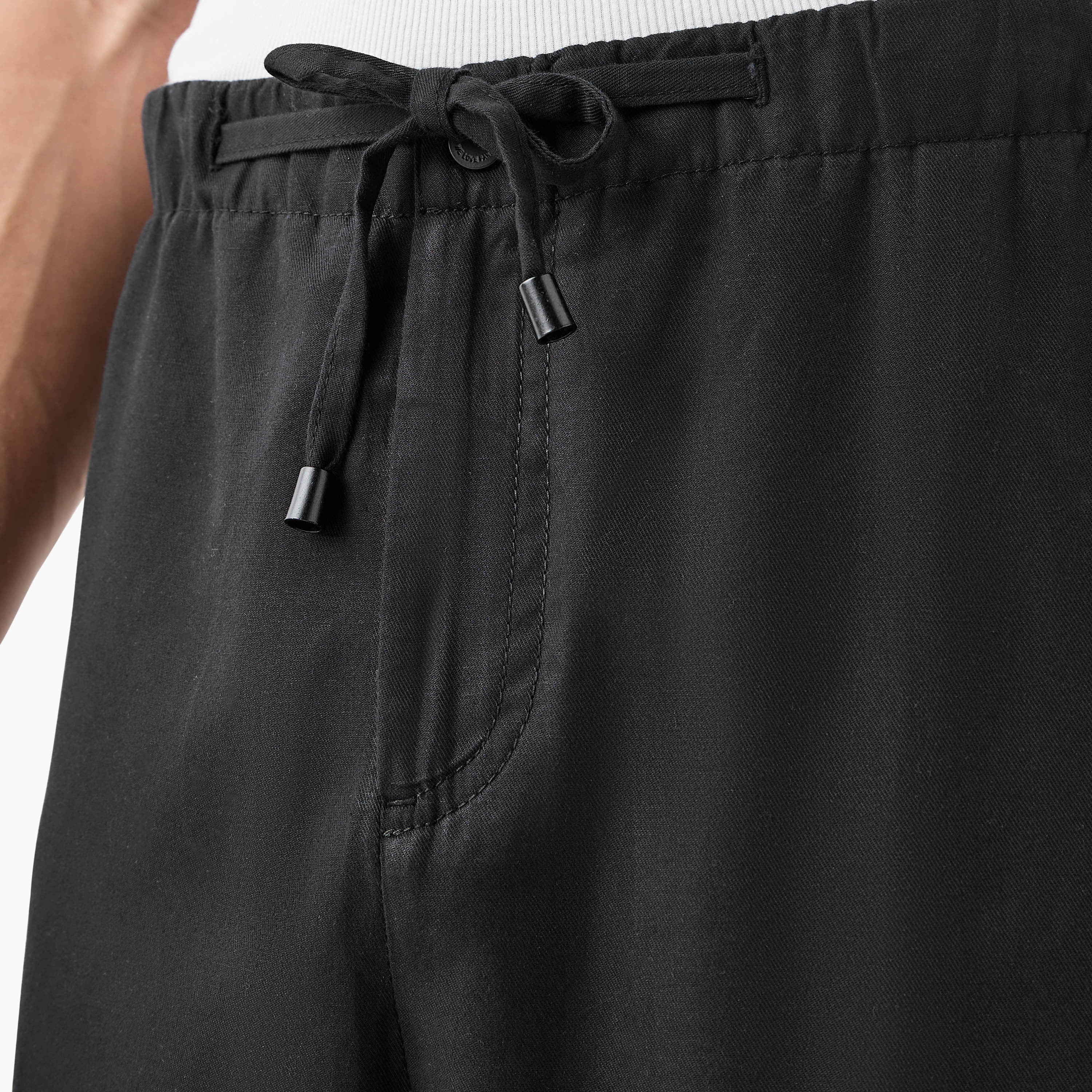 بنطلون بخصر مرن ورباط إغلاق وجيوب-men-clothing-bottoms-trousersandchinos-trousers-image-15