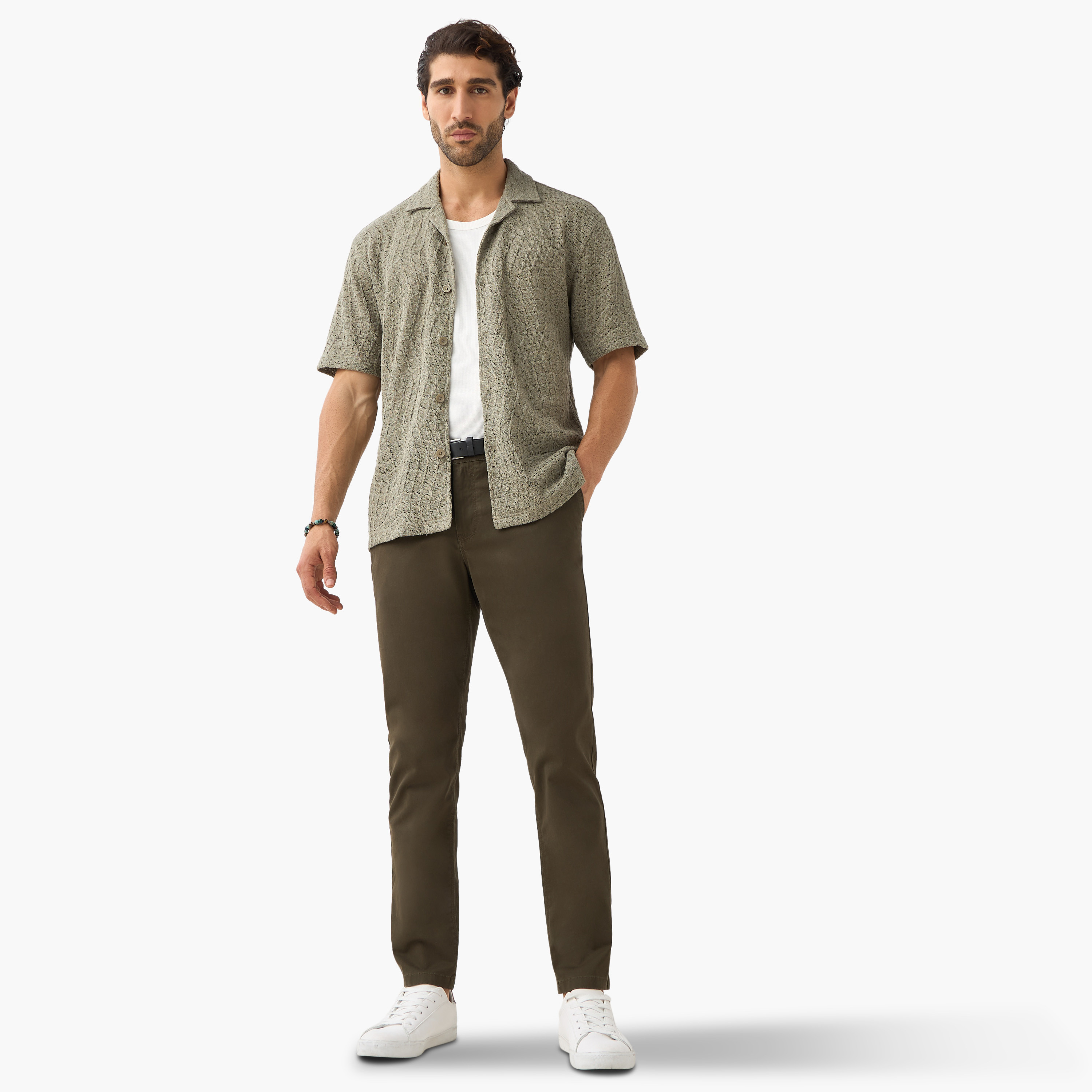 بنطلون شينو بقصة سليم وجيوب-men-clothing-bottoms-trousersandchinos-chinos-image-2