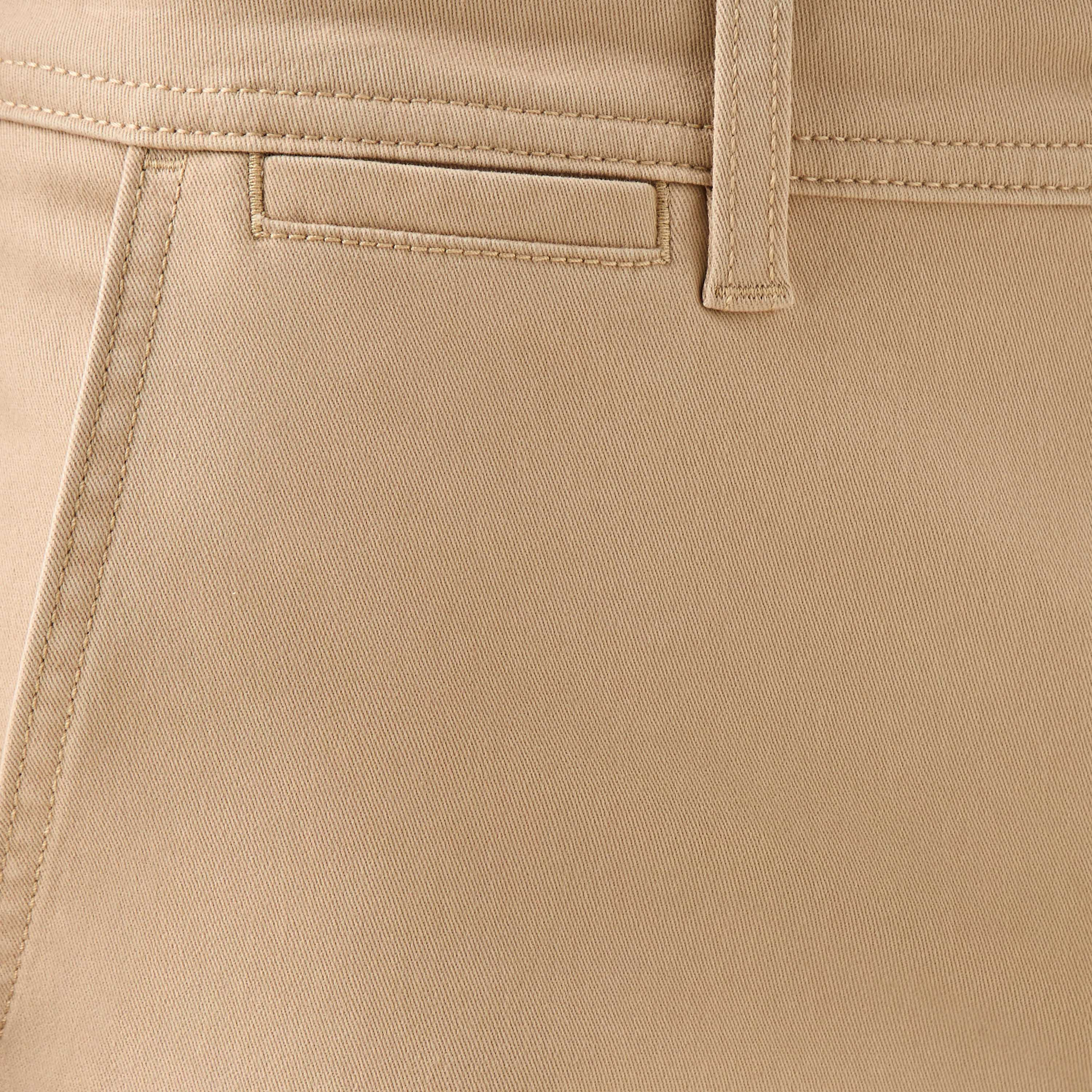 Regular Fit Mid-Rise Shorts with Button Closure and Pockets-men-clothing-bottoms-shorts-image-5