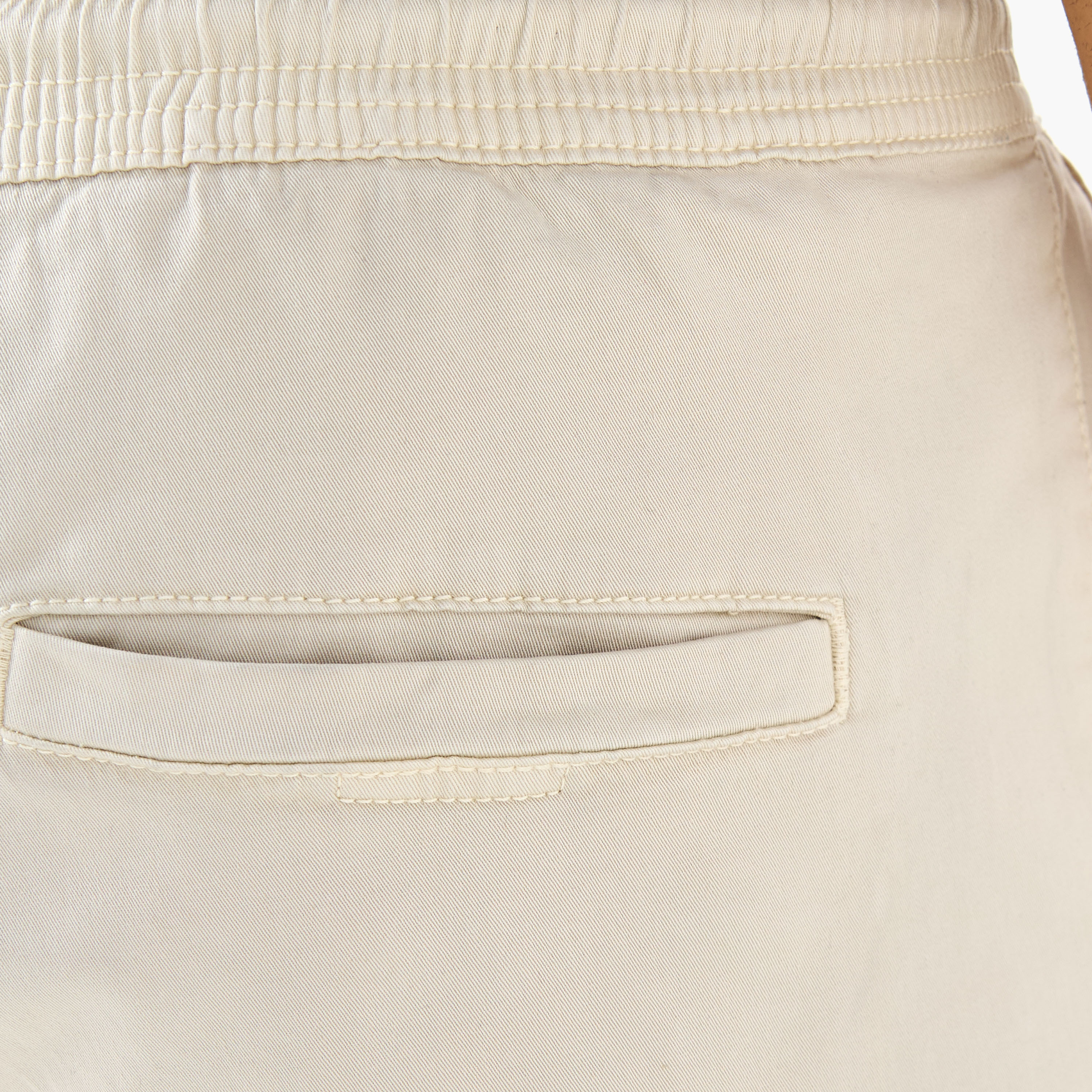 Slim Fit Flexi Waist Joggers with Pockets-men-clothing-bottoms-joggers-image-5