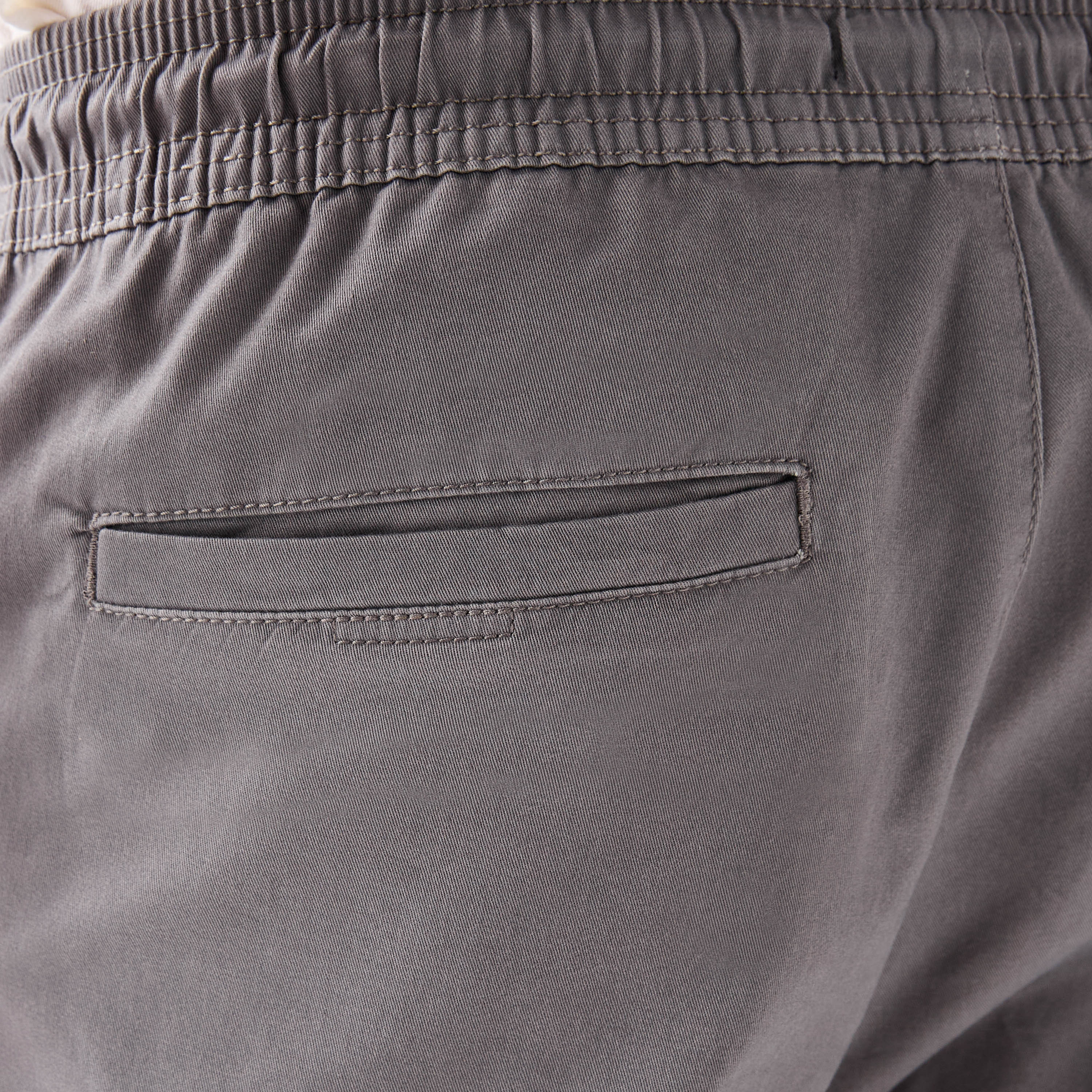 Slim Fit Flexi Waist Joggers with Pockets-men-clothing-bottoms-joggers-image-5