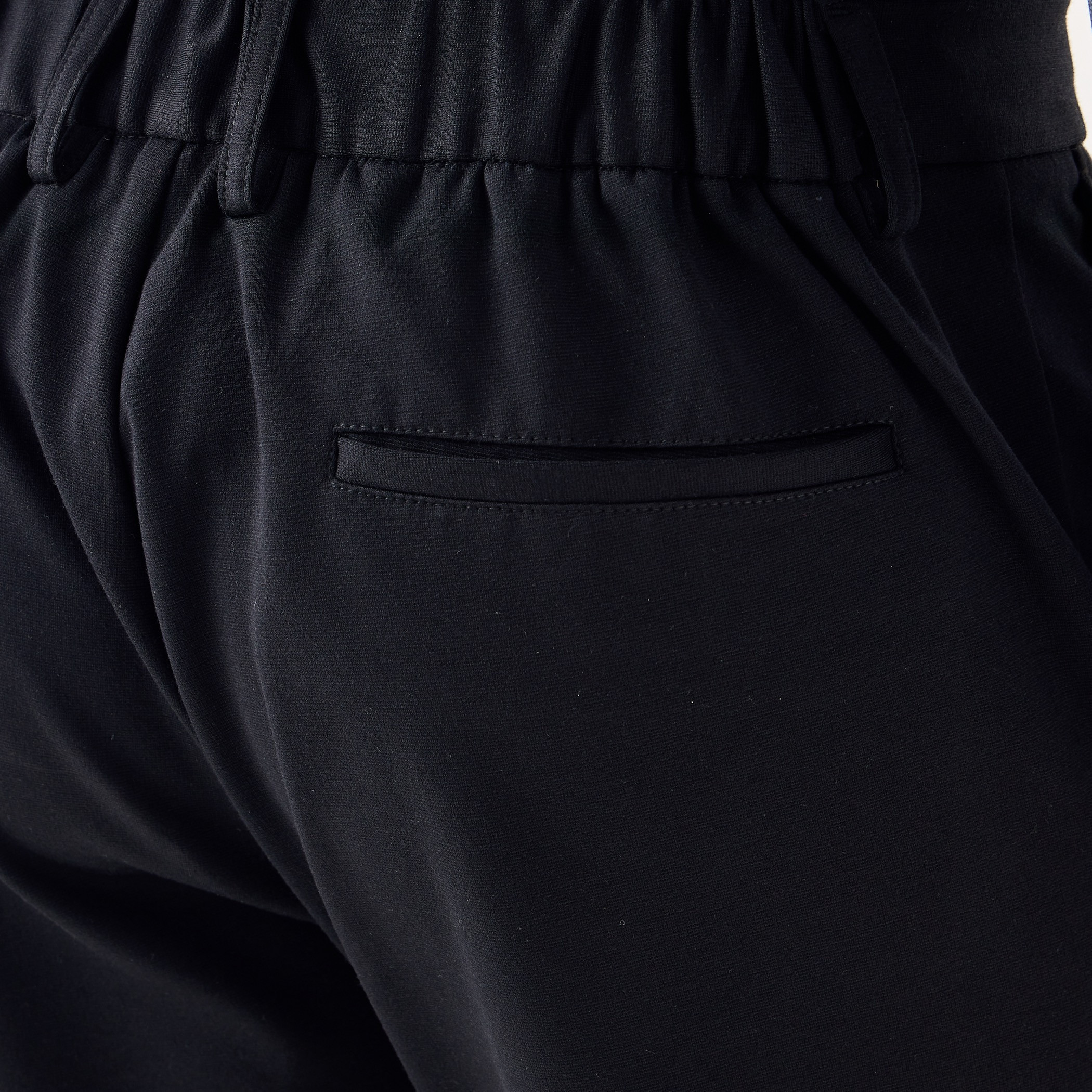 Regular Fit Pants with Flexi Waist and Pockets-men-clothing-bottoms-trousersandchinos-trousers-image-5