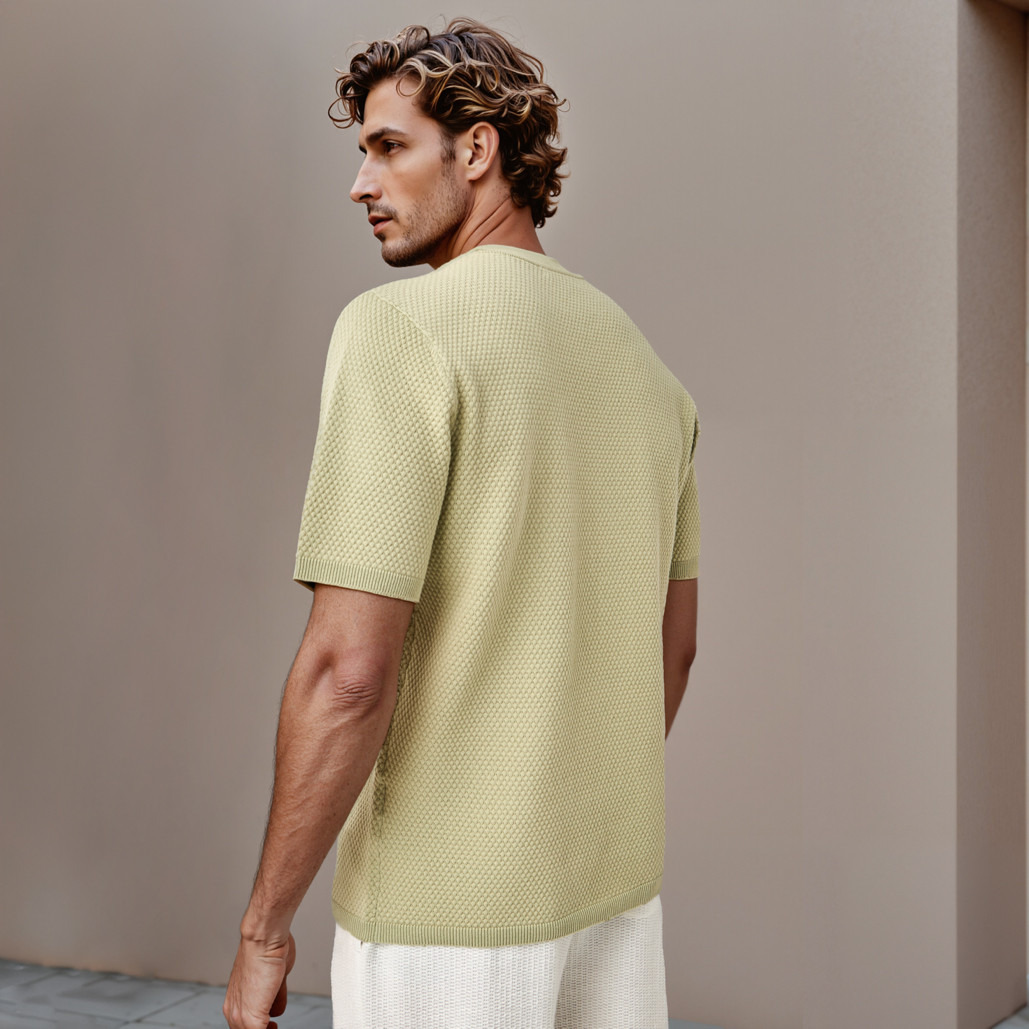 Textured Crew Neck T-shirt-men-clothing-tshirtsandpolos-tshirts-image-3