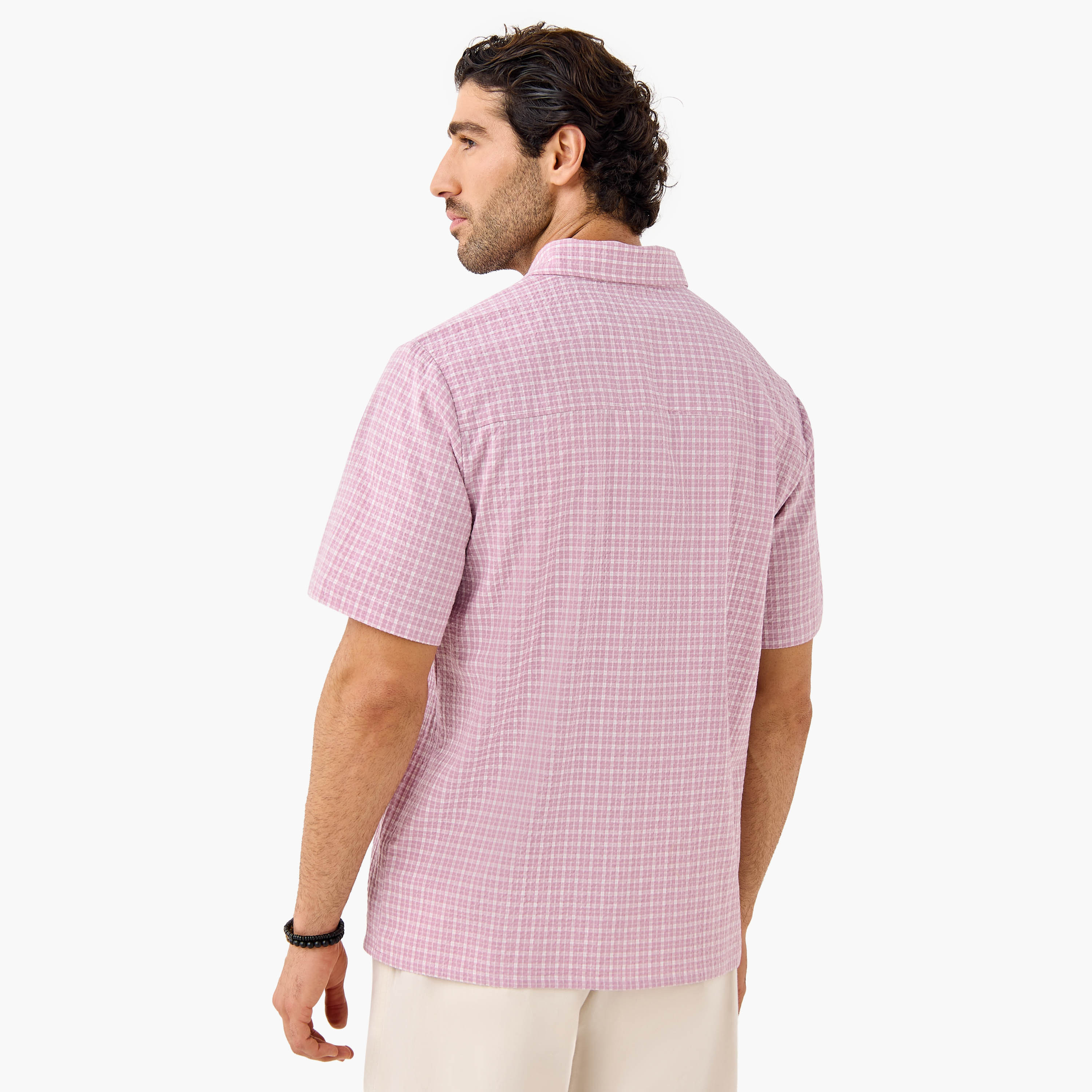 قميص كاروهات بقصّة عادية-men-clothing-shirts-image-3