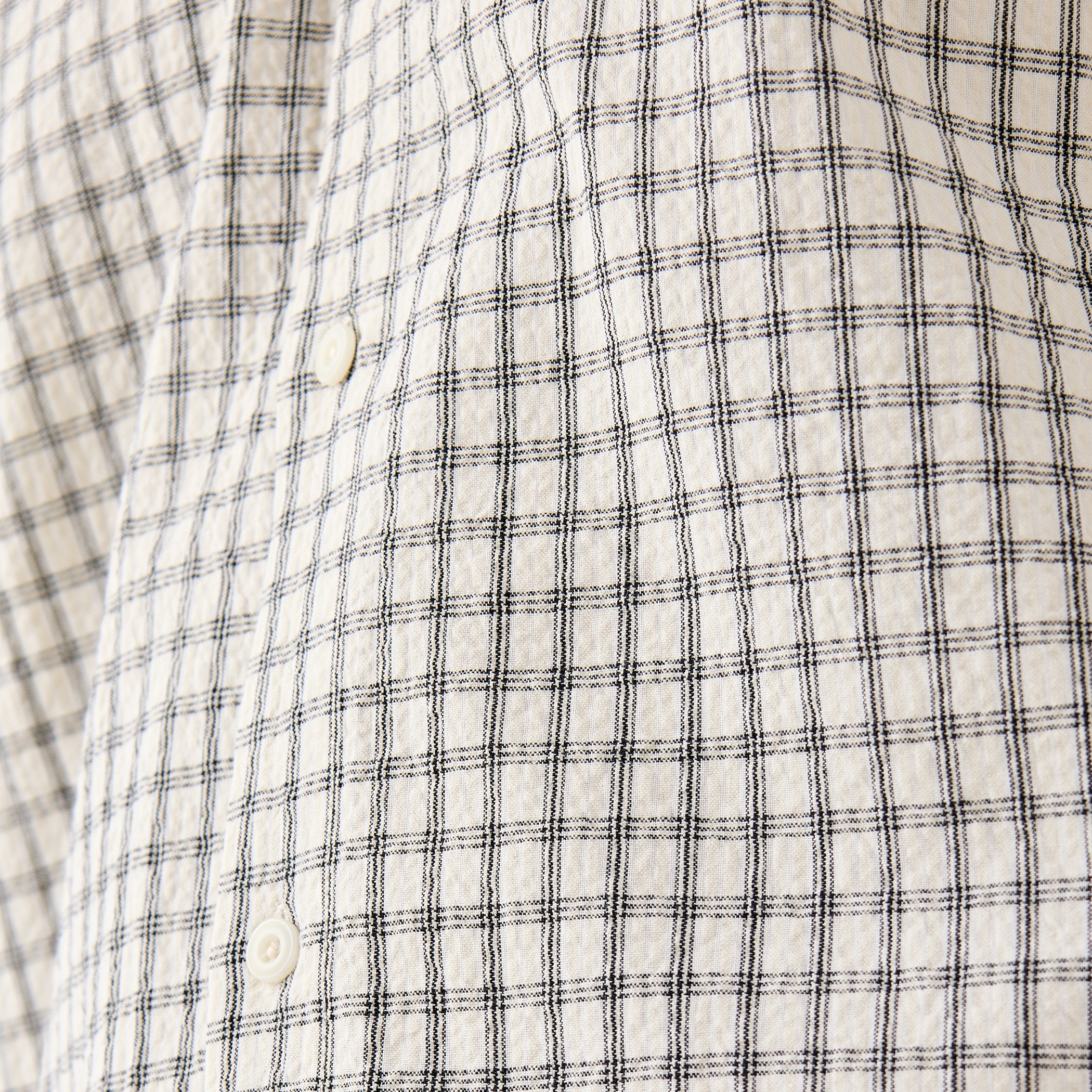 Regular Fit Seersucker Checked Shirt-men-clothing-shirts-image-5