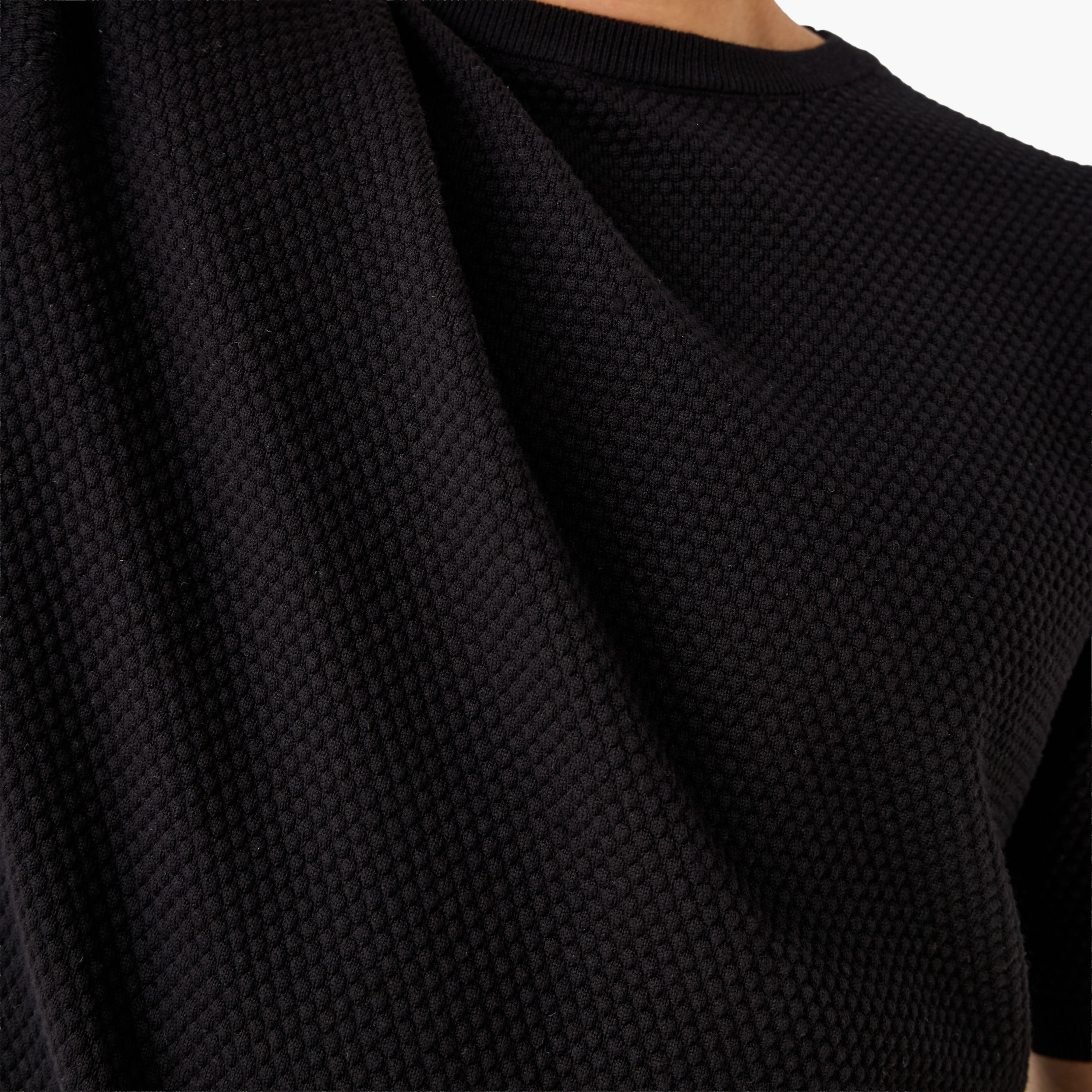 Textured Crew Neck T-shirt-men-clothing-tshirtsandpolos-tshirts-image-5