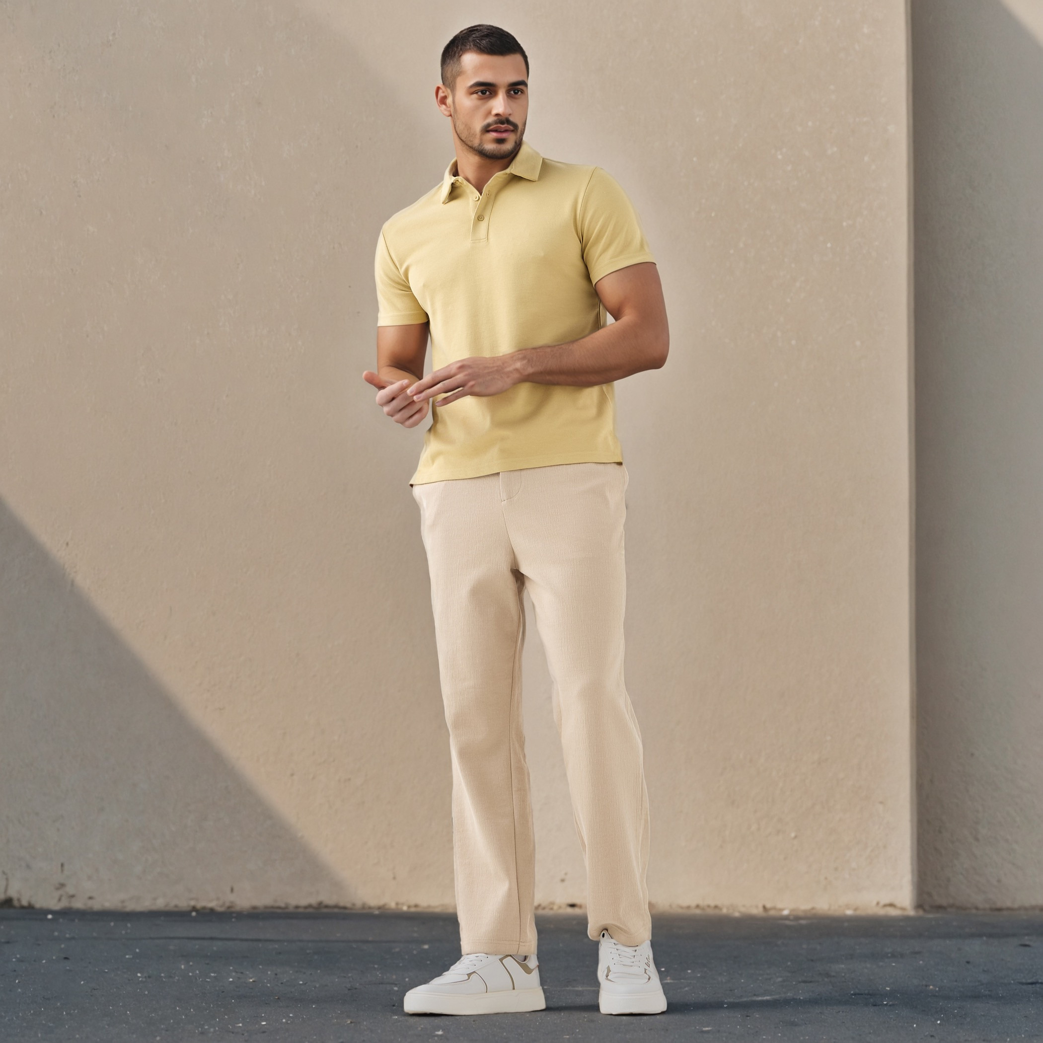 Louis Regular Fit Pants with Flexi Waist and Pockets-men-clothing-bottoms-joggers-image-2