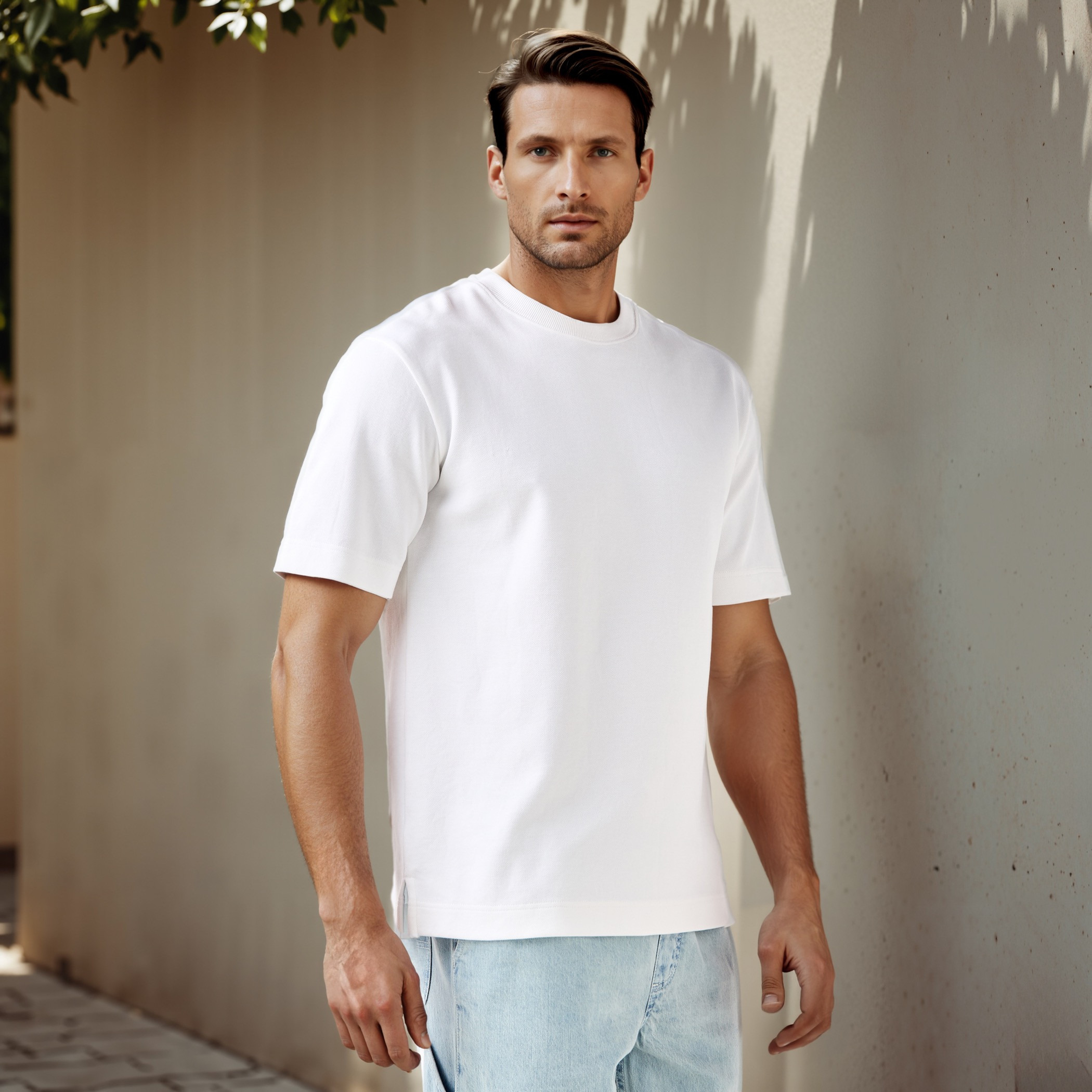 تيشيرت بياقة ضيّقة من إمبيرور-men-clothing-tshirtsandpolos-tshirts-image-4