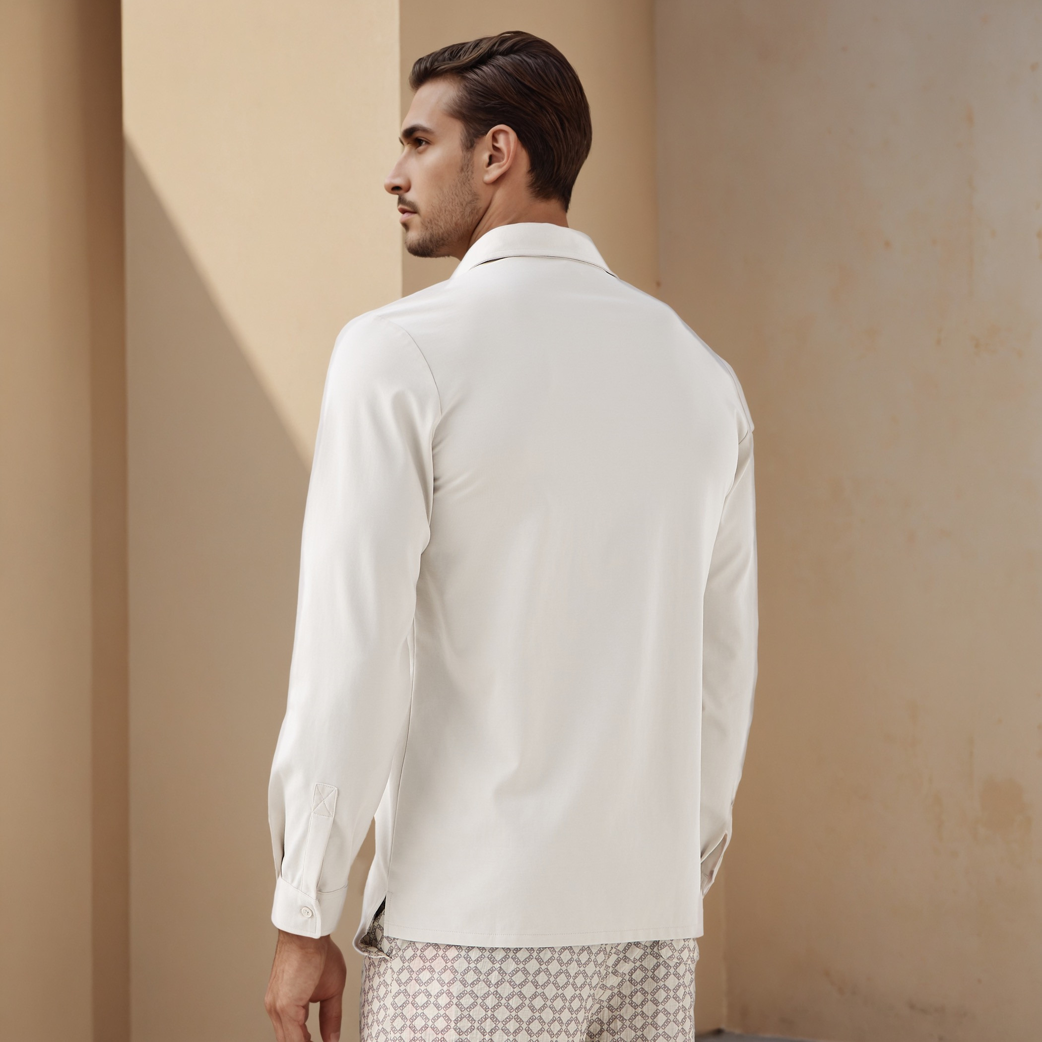 قميص بياقة وقصة عادية وأكمام طويلة من إمبيرور-men-clothing-shirts-image-3