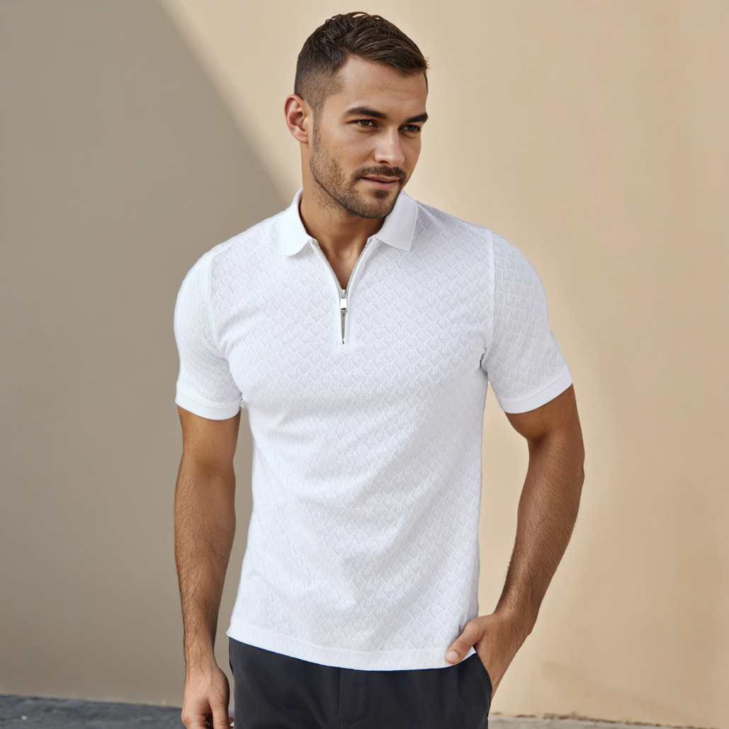 Textured Polo T-shirt-men-clothing-sweatersandpullovers-image-1