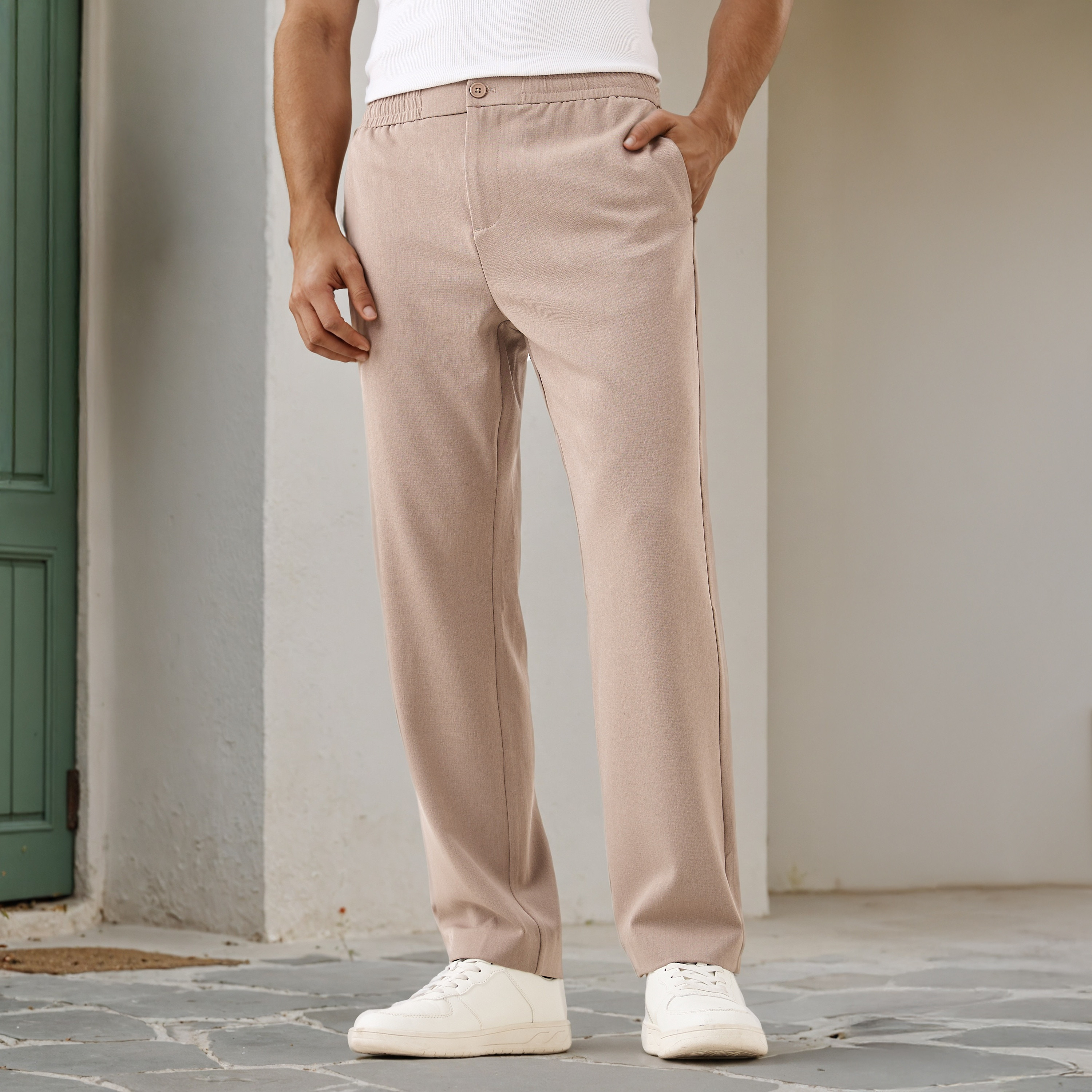 بنطلون بقصة عادية وجيوب-men-clothing-bottoms-trousersandchinos-trousers-image-21