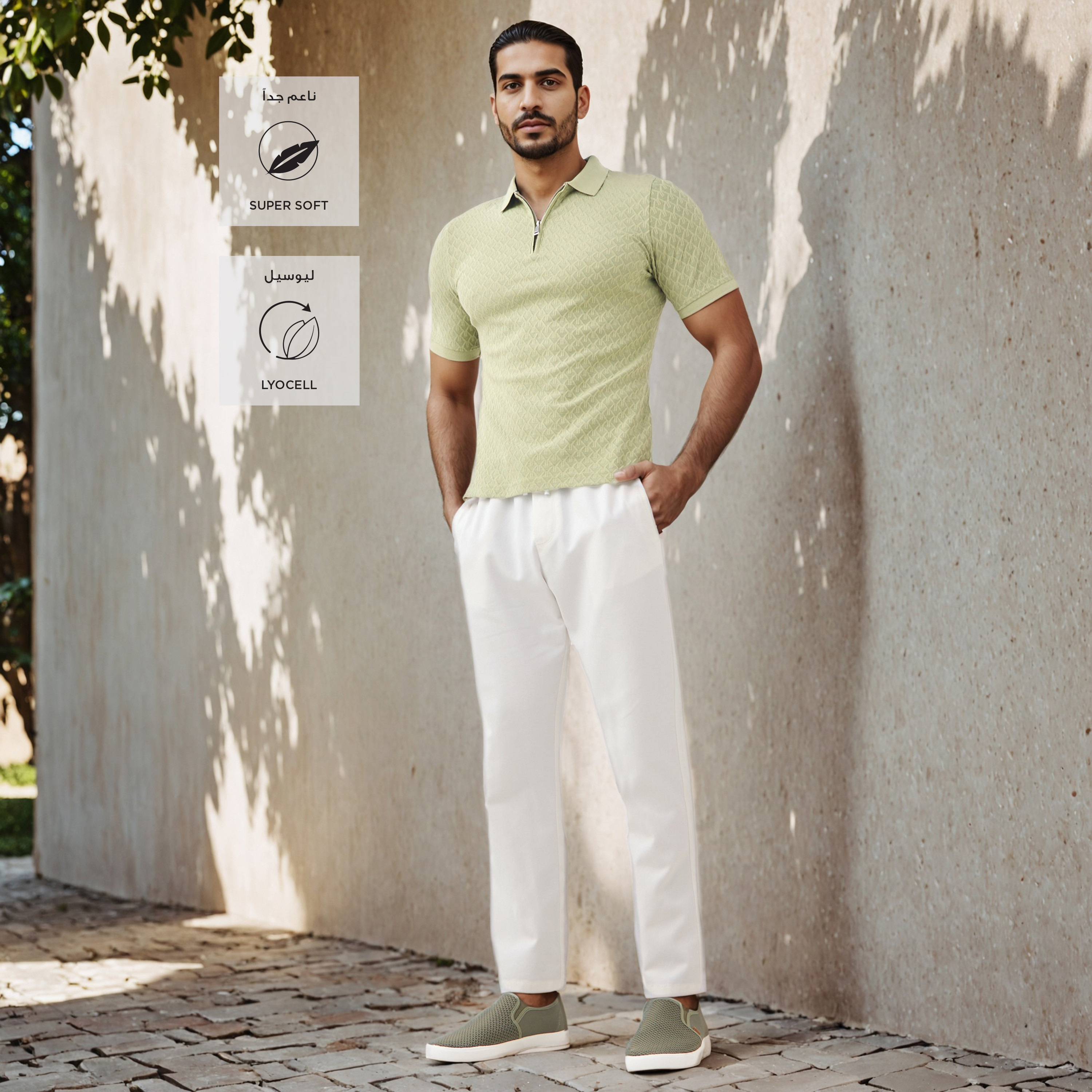 Regular Fit Flexi Waist Trousers-men-clothing-bottoms-trousersandchinos-trousers-image-2