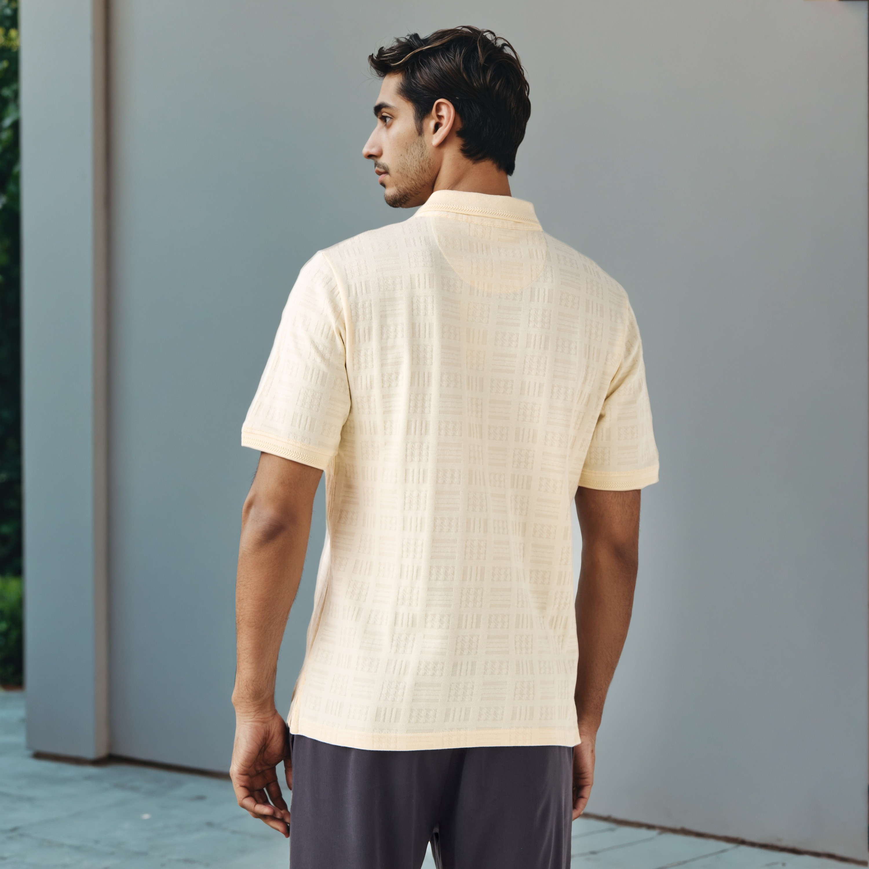 تيشيرت بولو جاكار بارز الملمس-men-clothing-tshirtsandpolos-polos-image-3