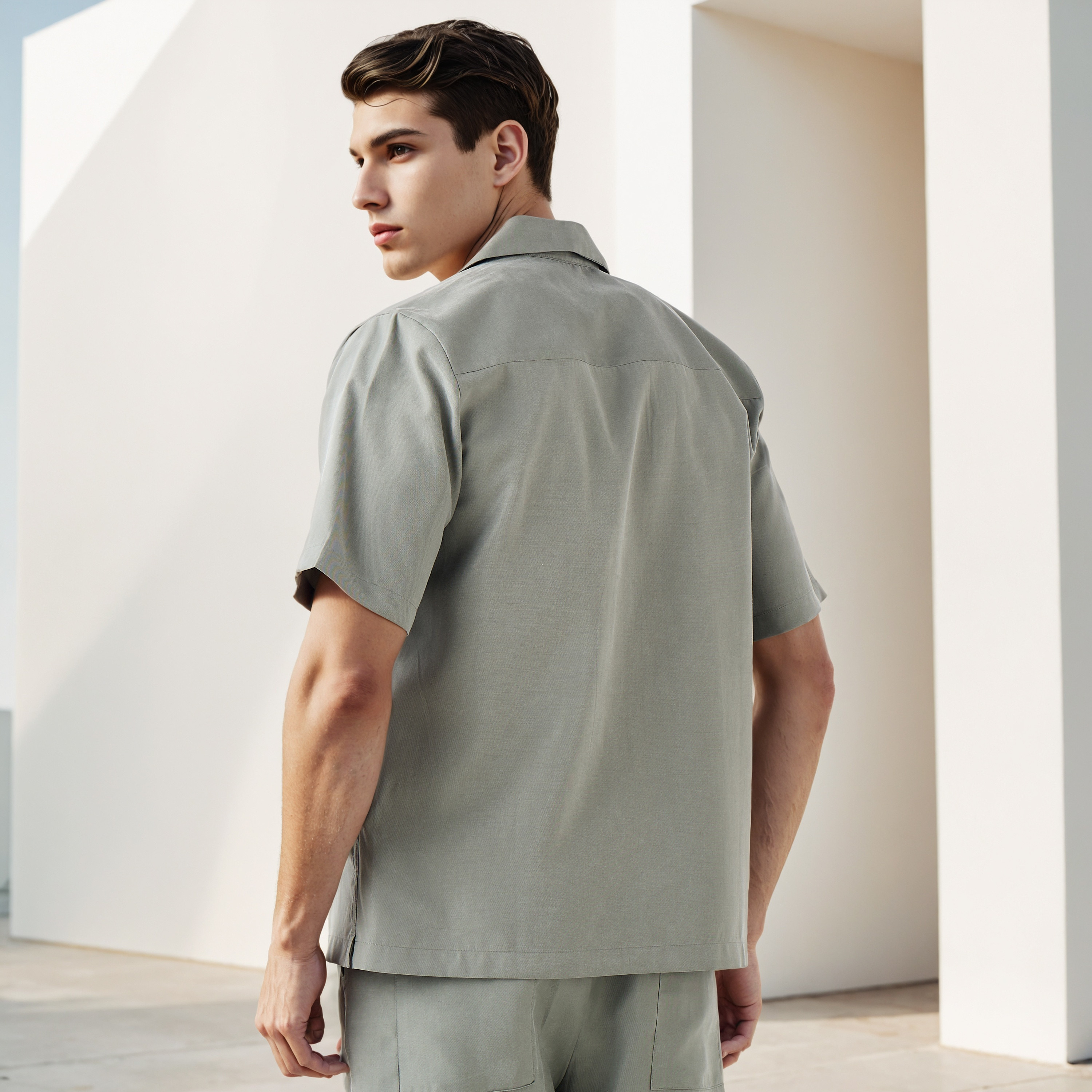 Regular Fit Resort Collar Shirt-men-clothing-shirts-image-3