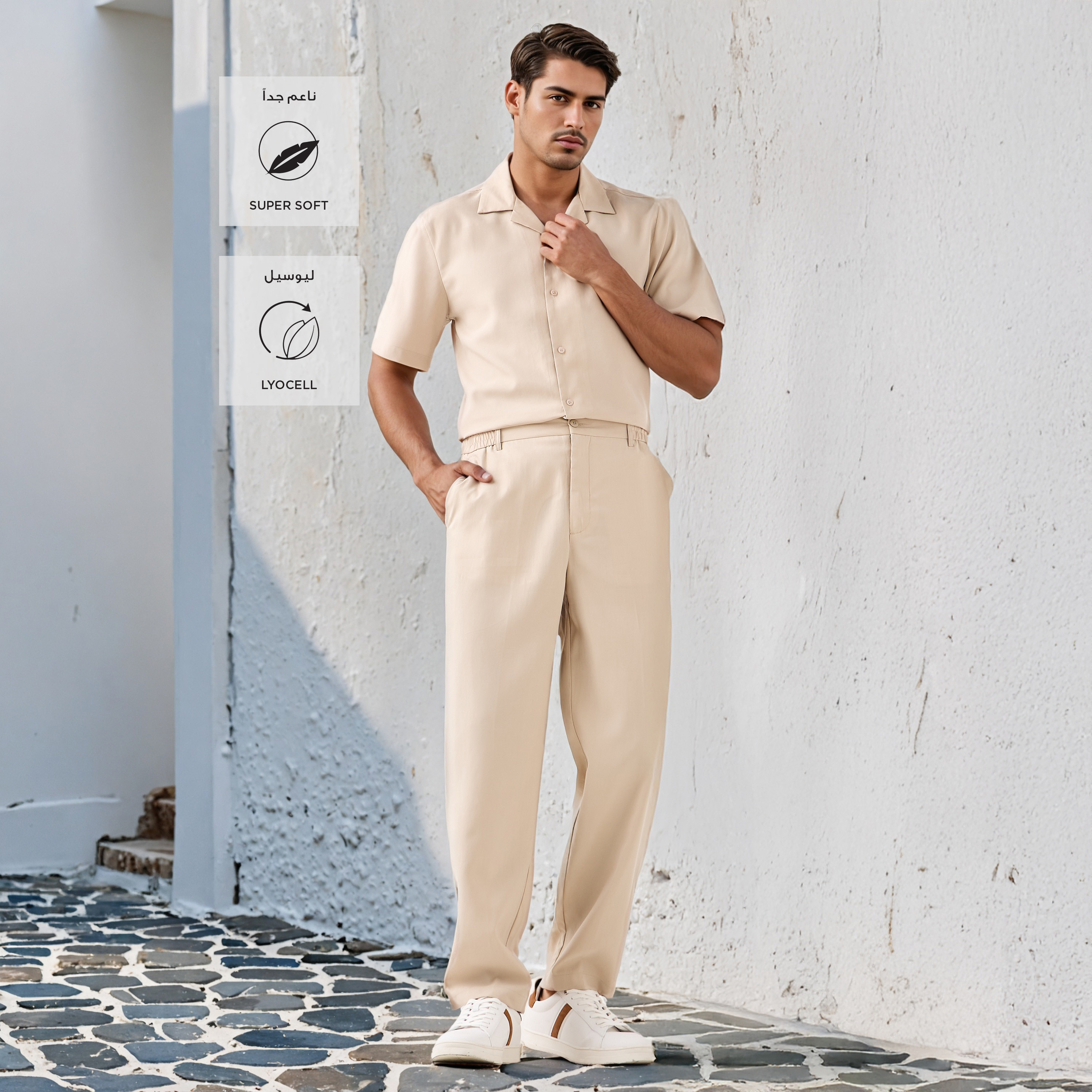 Regular Fit Resort Collar Shirt-men-clothing-shirts-image-2