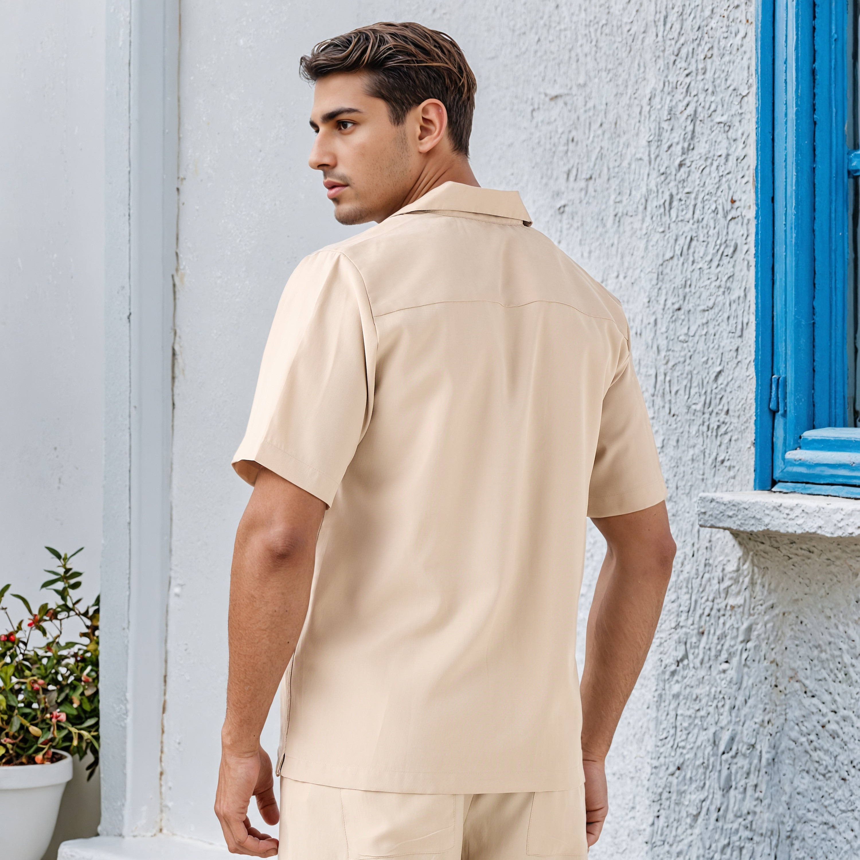 Regular Fit Resort Collar Shirt-men-clothing-shirts-image-3