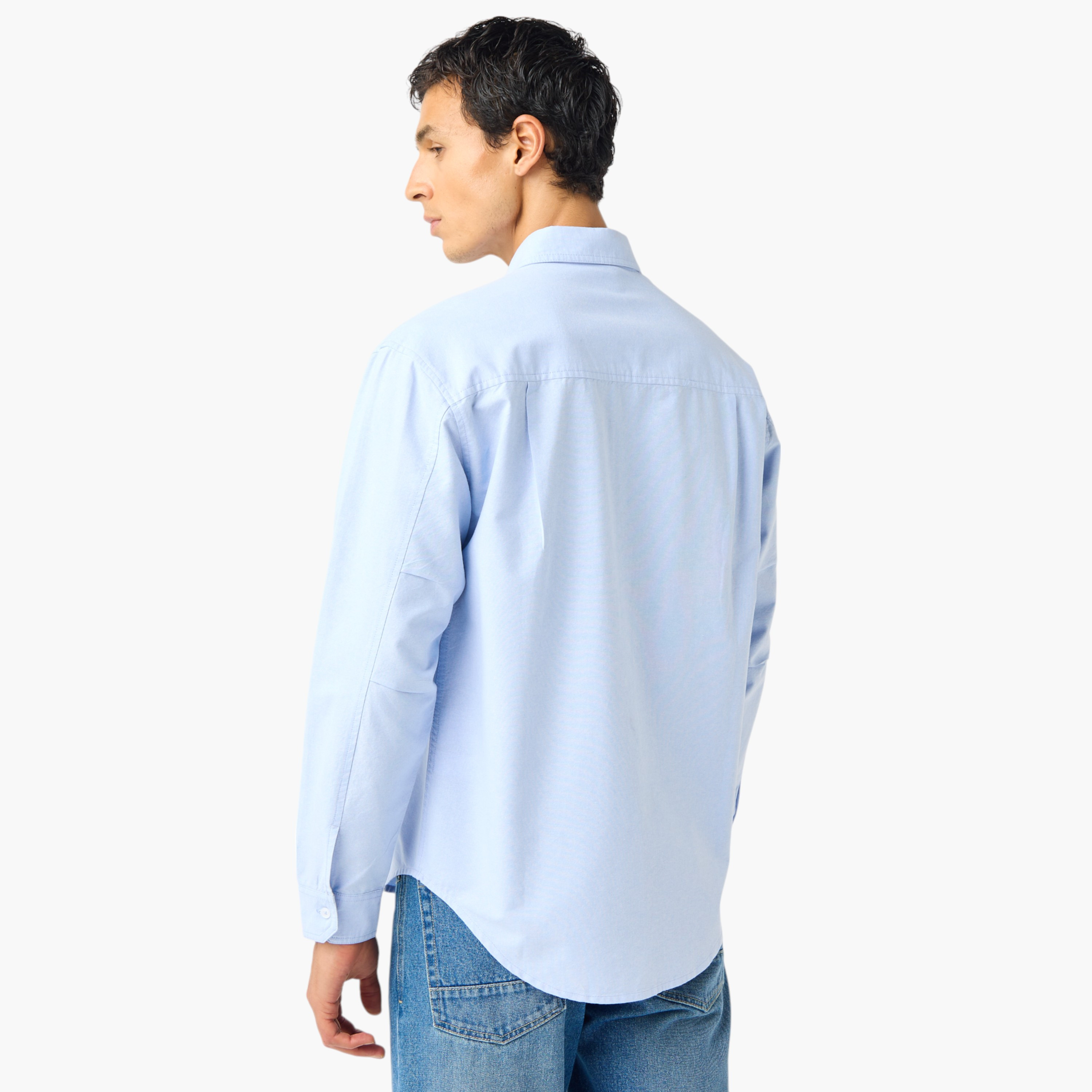 Flap Pocket Oxford Shirt-men-clothing-shirts-image-3